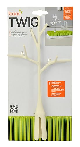 Boon Twig Grass and Lawn Drying Rack Accessory, White - Jamouz