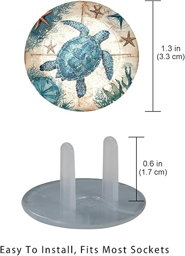 12 PCS Baby Child Proofing Outlet Covers, Electrical Safety Socket Protection Caps for 2-Prong Power Wall Plate Pure Black, czbhg-001 - Jamouz