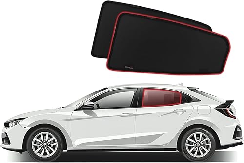 for Honda Civic Hatchback 10th Generation Car Rear Window Shades (2015-2022) - Jamouz