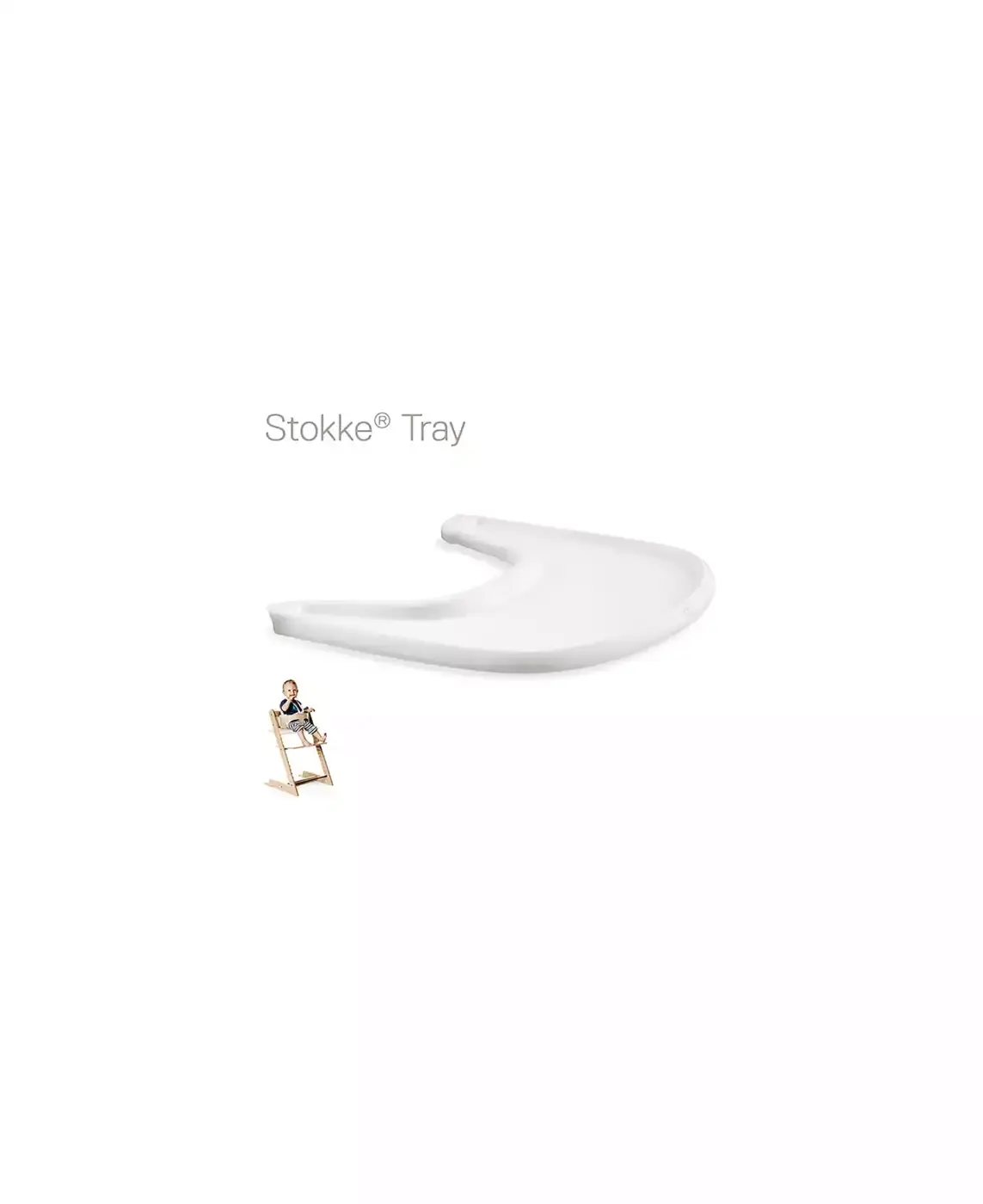 Stokke® Tray weiß - Jamouz