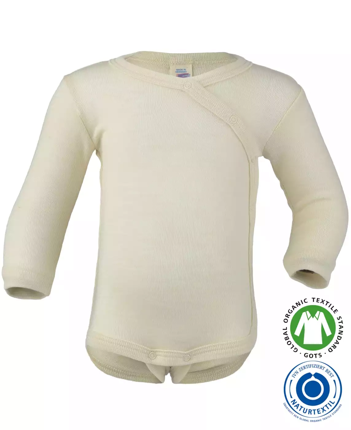 Wickelbody langarm Natur - Jamouz