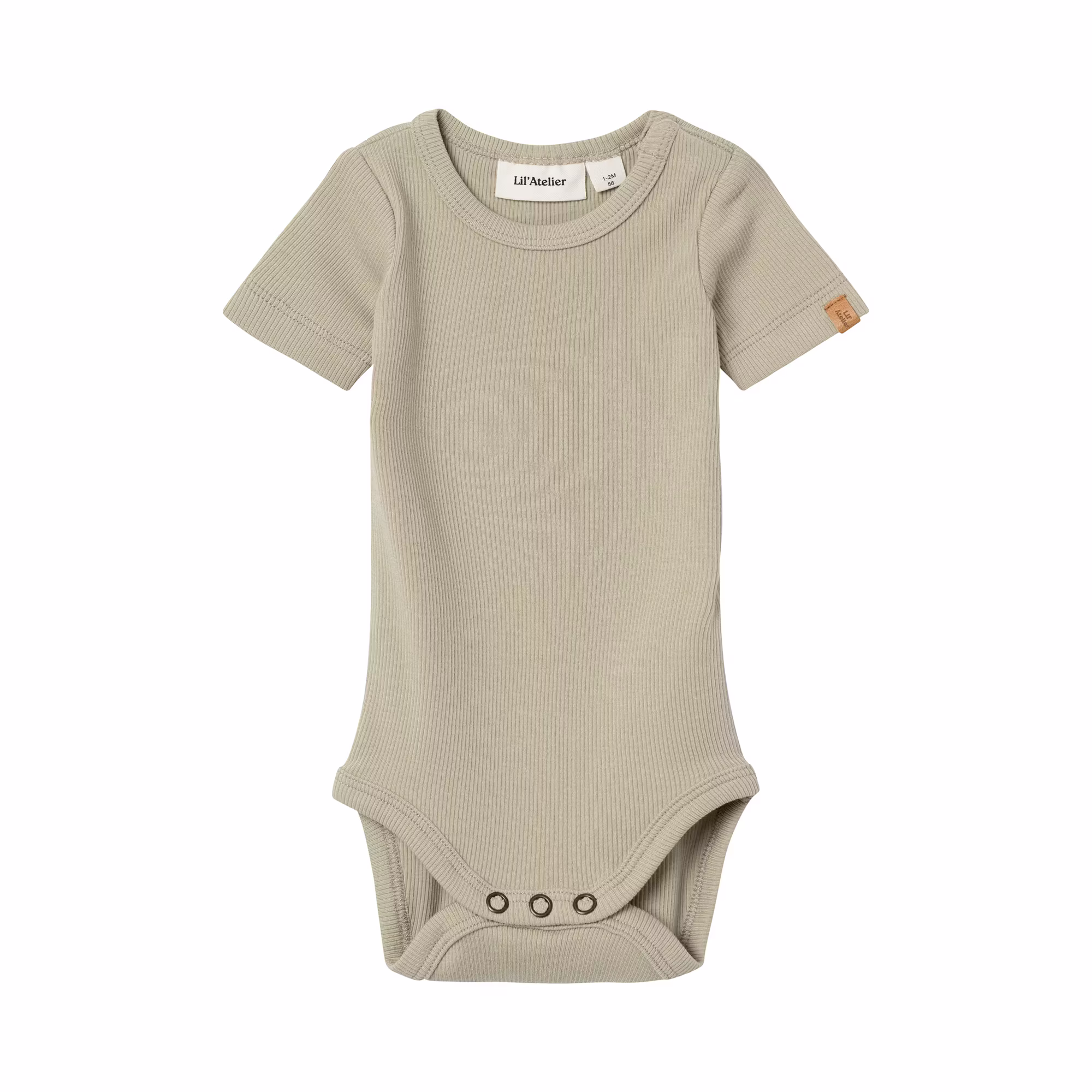 Kurzarmbody Moss Gray - Jamouz