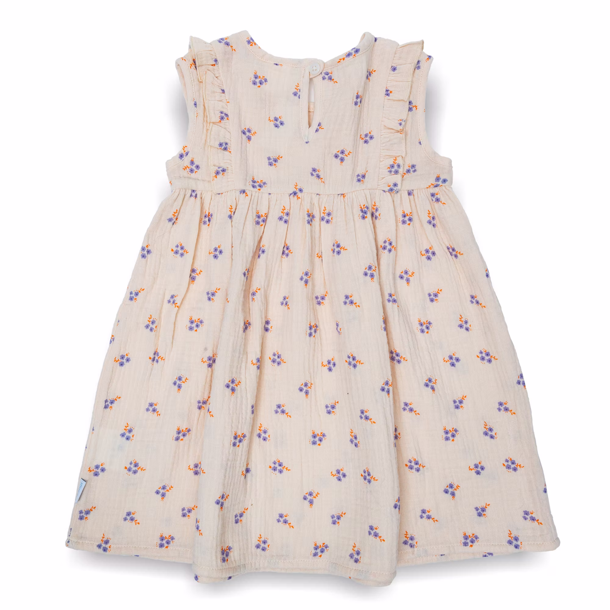 Muslin-Kleid Blumen - Jamouz