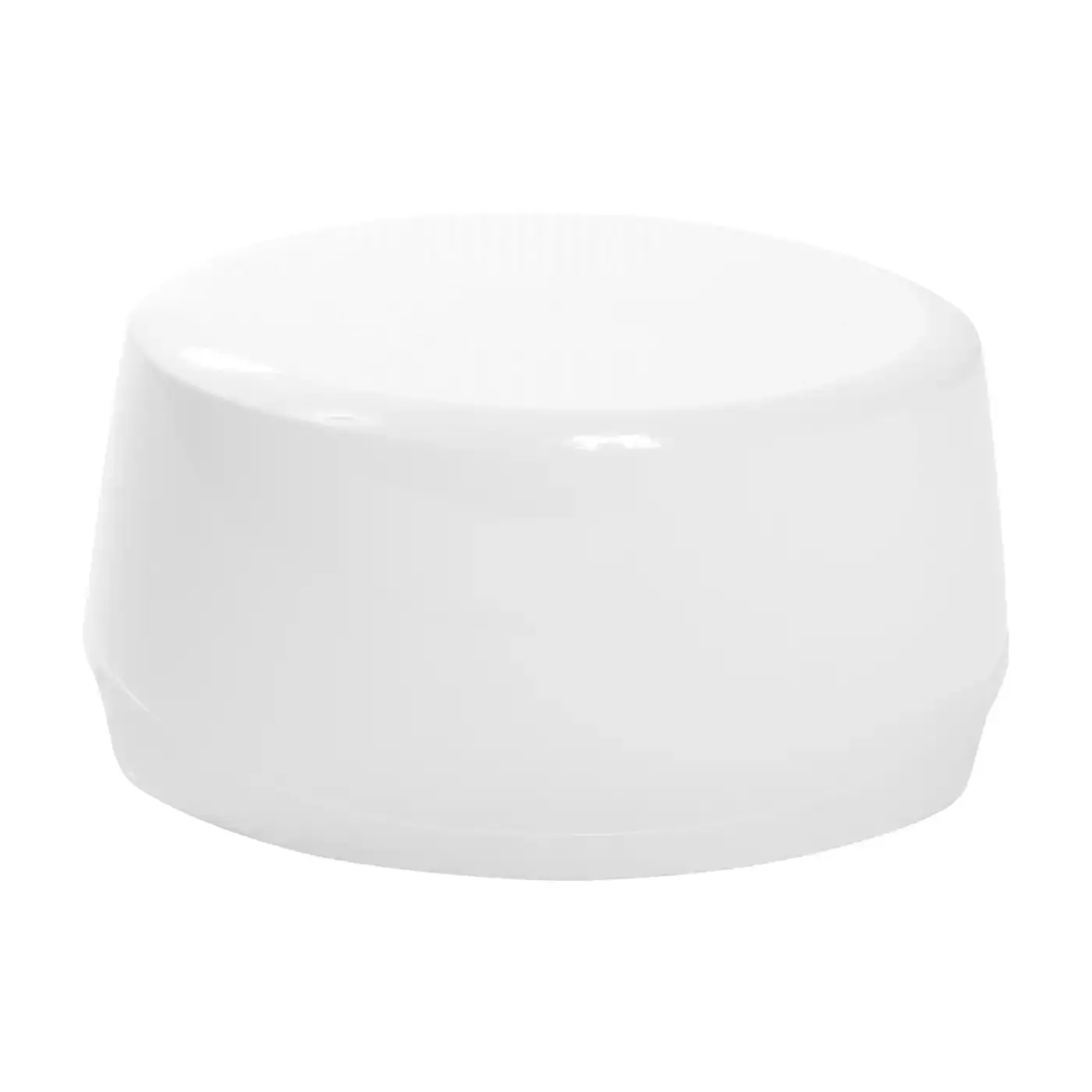 Schemel Uni Weiß Oval - Jamouz