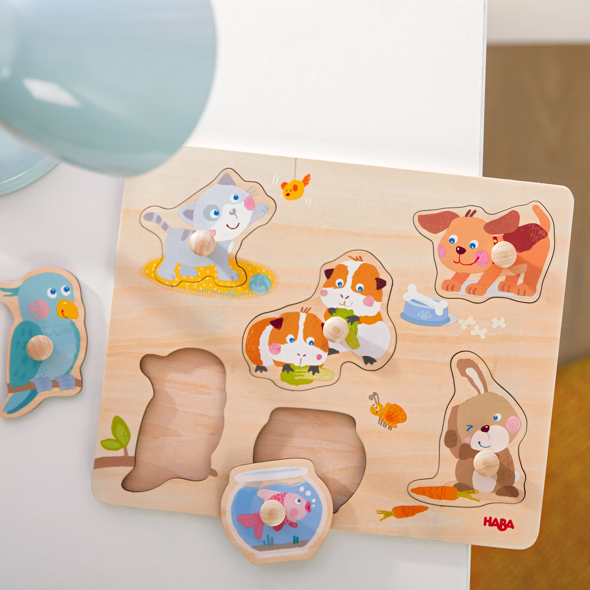 Greifpuzzle Haustiere - Jamouz