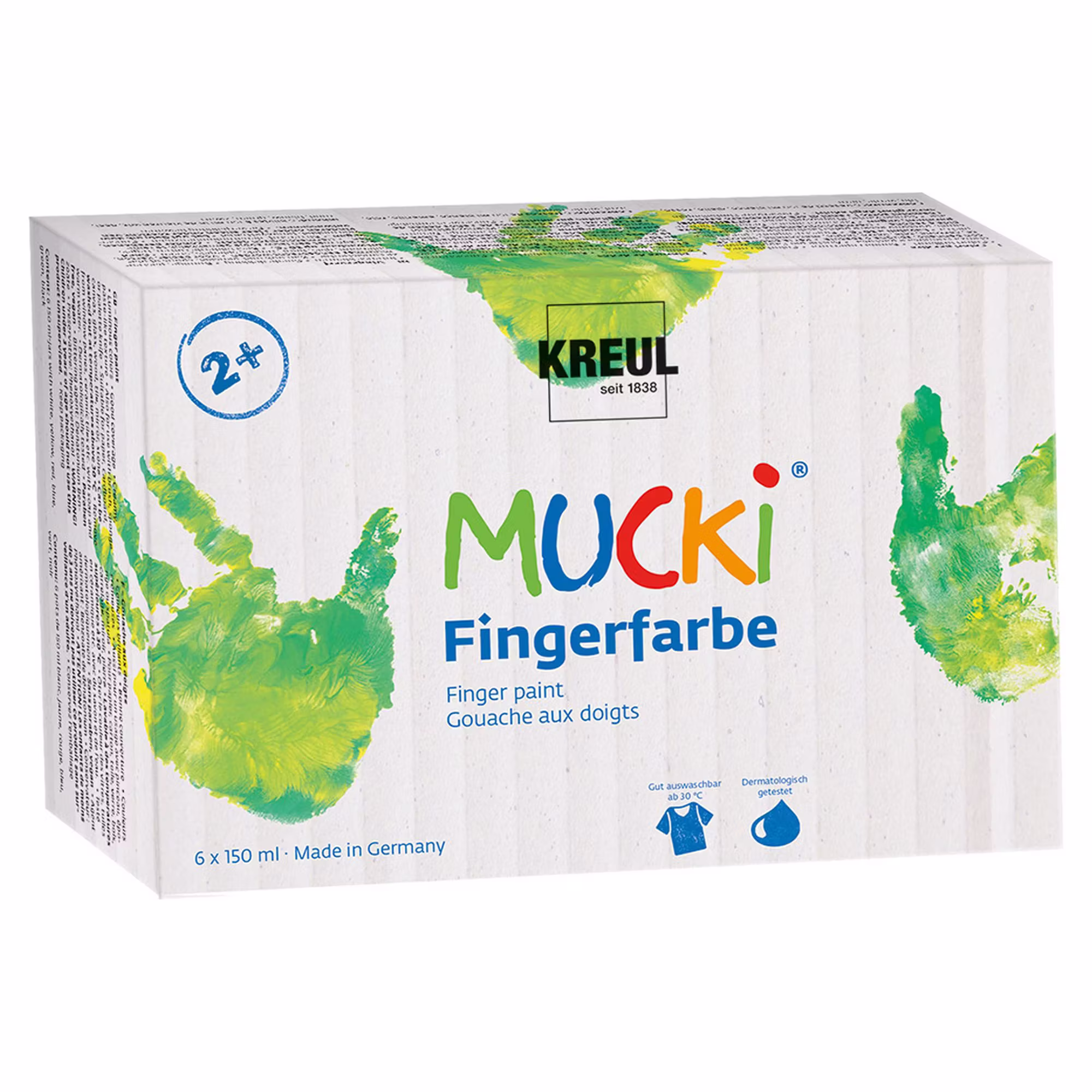 6er Set Fingerfarben - Jamouz