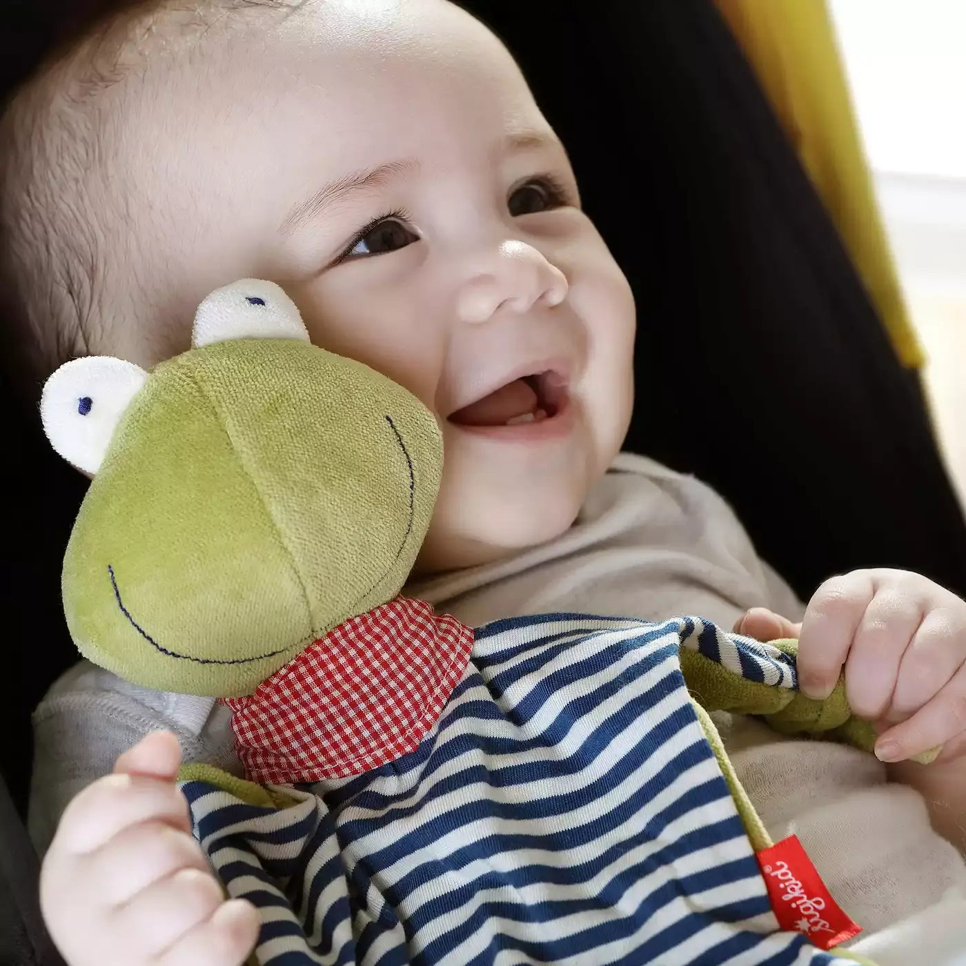 Schnuffeltuch Frosch - Jamouz