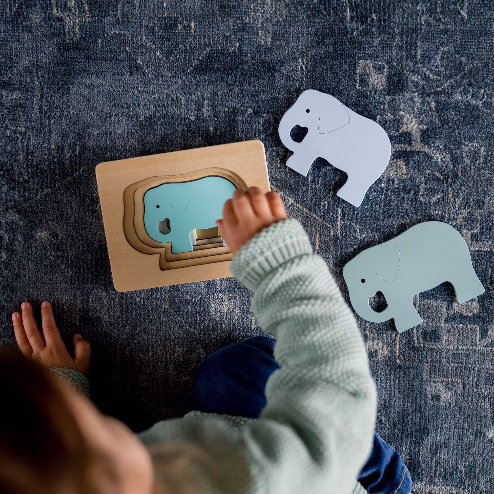 Tier-Puzzle Elefant - Jamouz