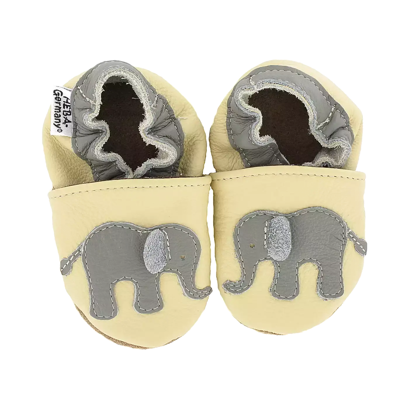 Leder-Krabbelschuhe - Jamouz