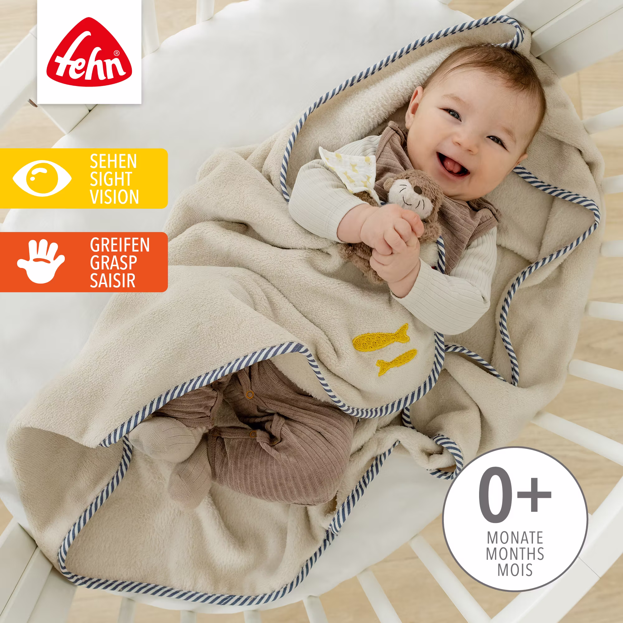Kuscheldecke Otter - Jamouz