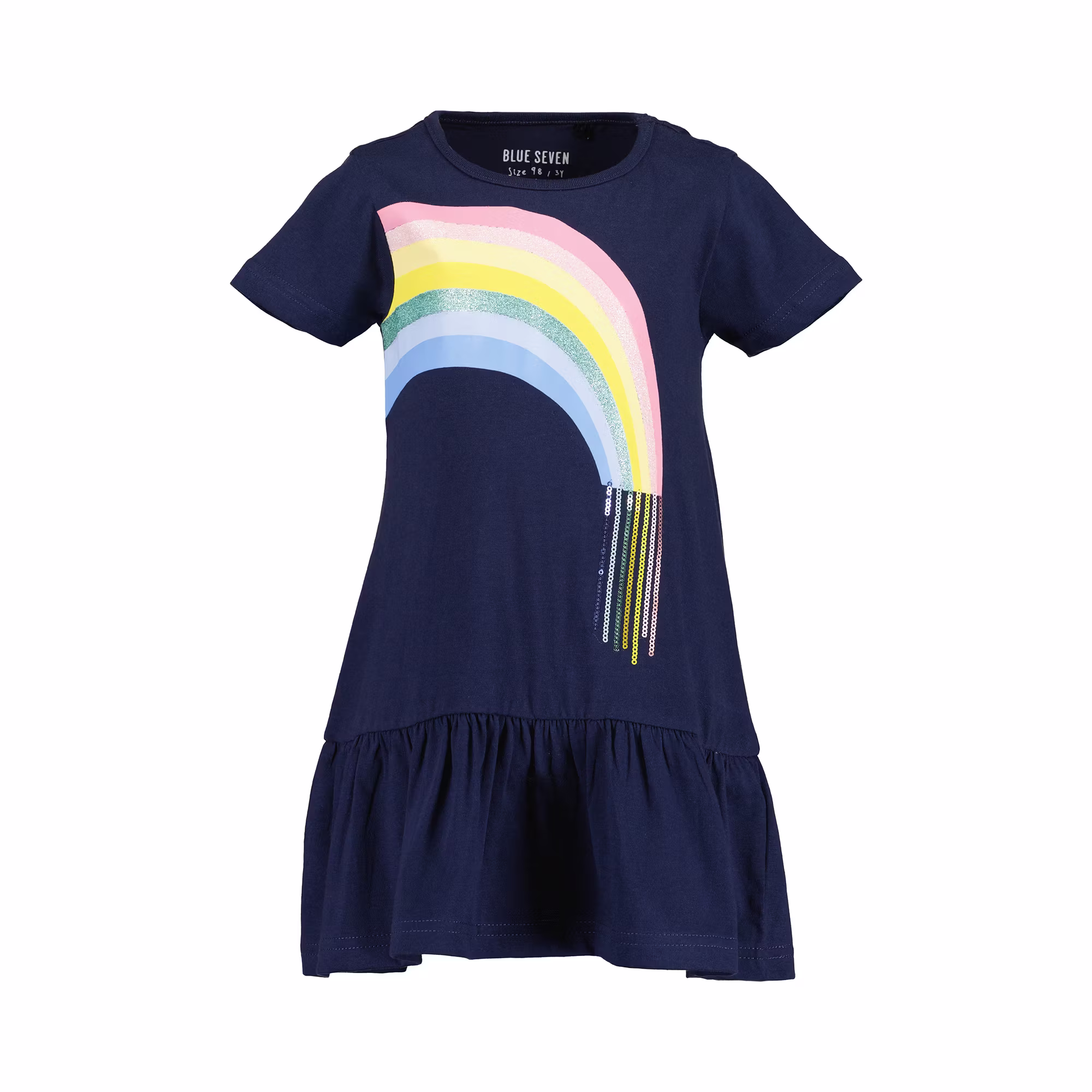 Shirtkleid Regenbogen - Jamouz