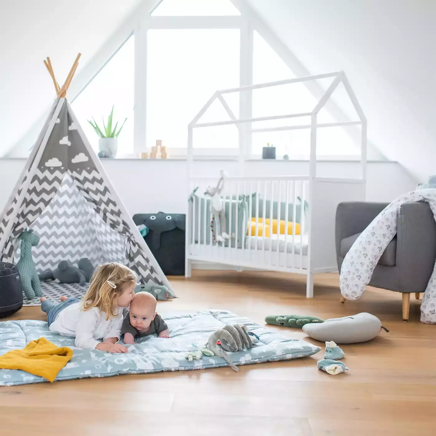 Krabbeldecke Baby Forest - Jamouz