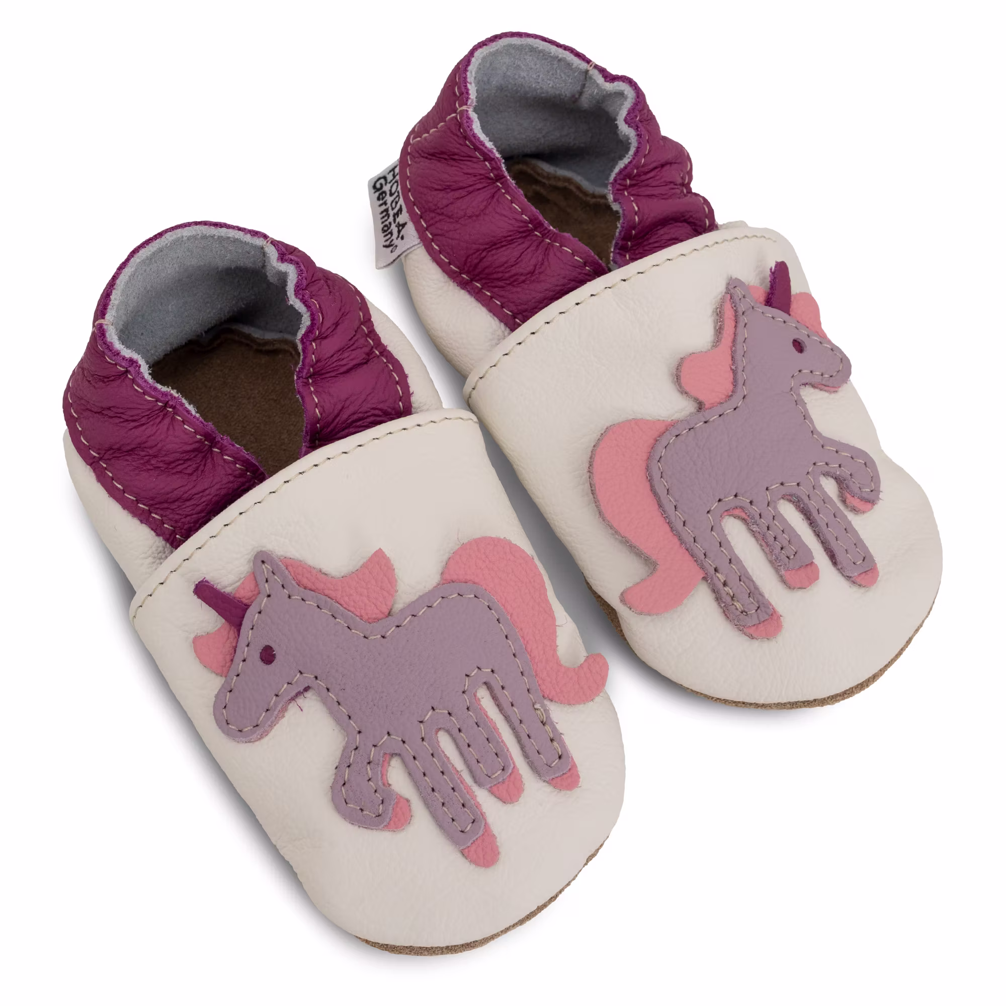 Leder-Krabbelschuhe - Jamouz