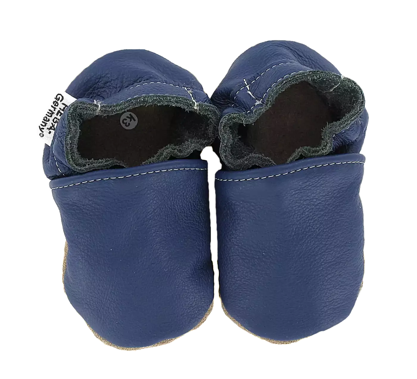 Leder-Krabbelschuhe - Jamouz