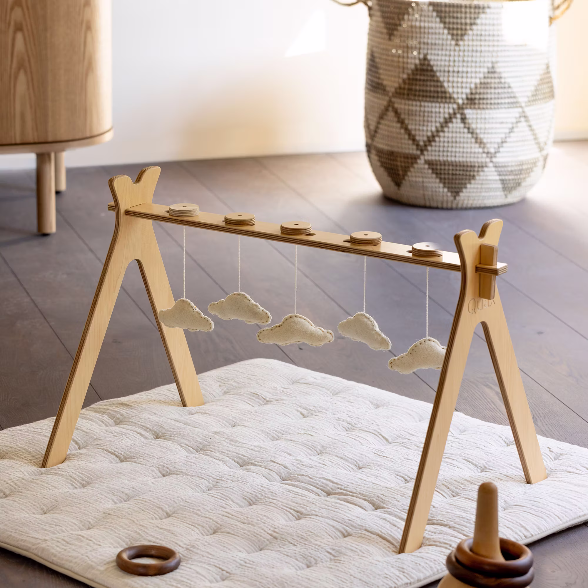 Tipi-Spielbogen mit Wolken - Jamouz