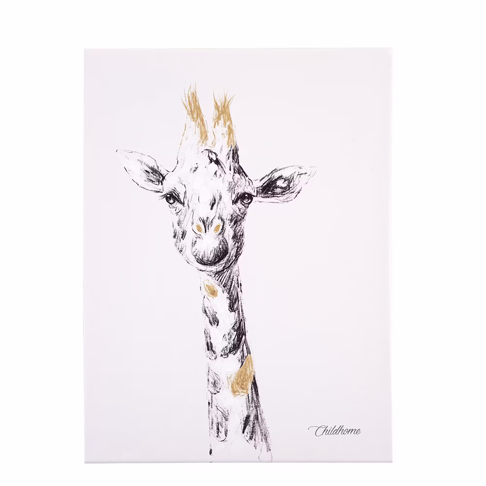 Ölgemälde Giraffe - Jamouz