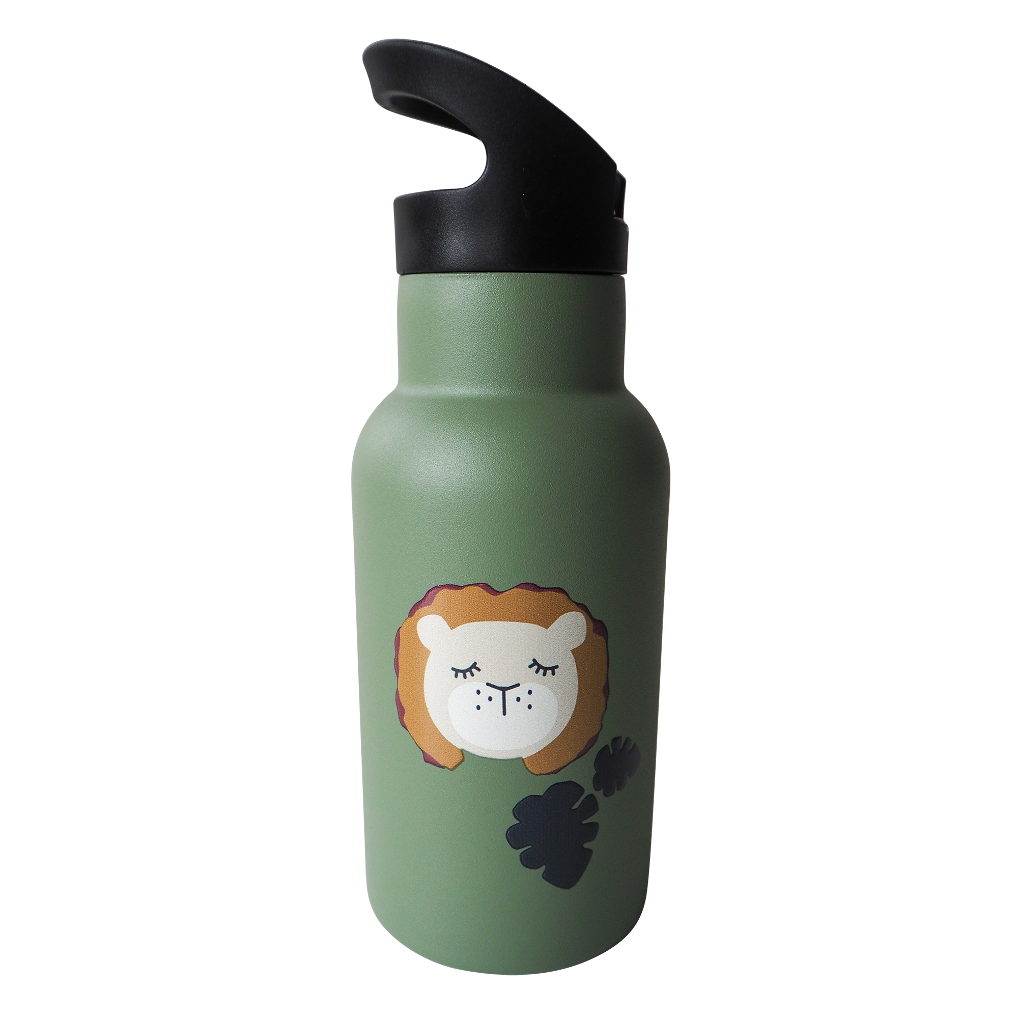 Trinkflasche Löwe Olive - Jamouz