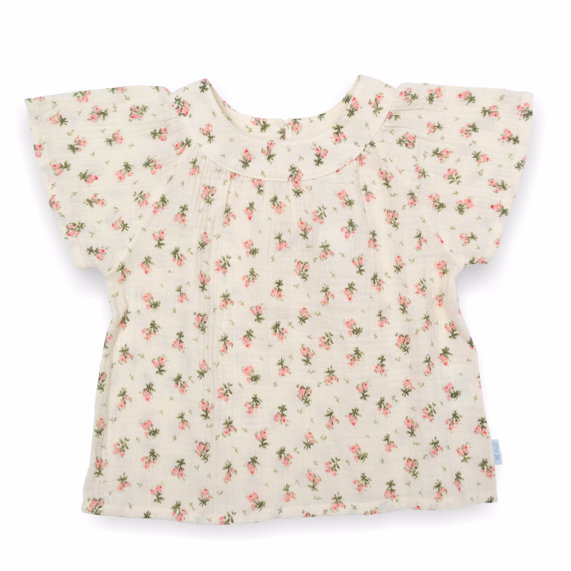 Muslin-Tunika Blumen - Jamouz