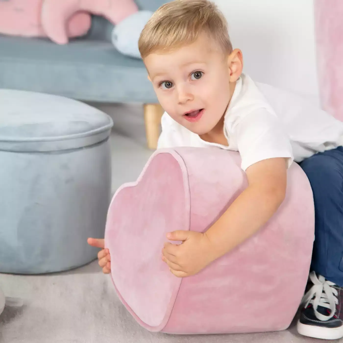 Kinderhocker Herzform - Jamouz