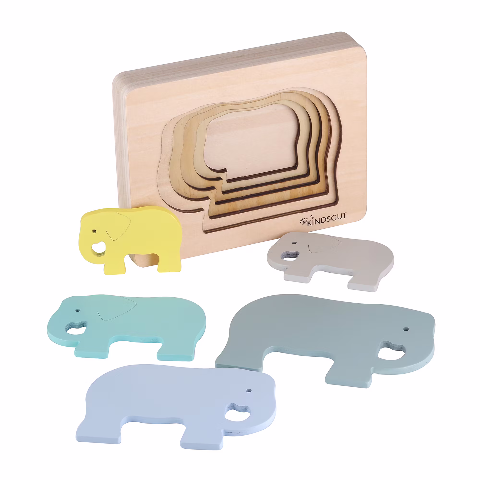 Tier-Puzzle Elefant - Jamouz
