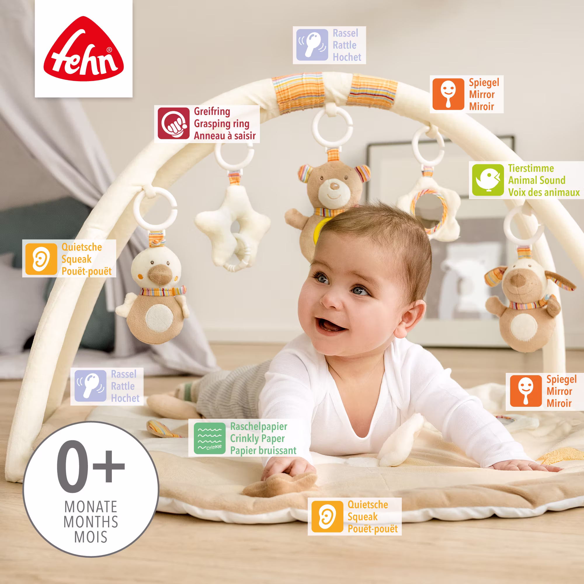 3-D-Activity Decke Rainbow - Jamouz