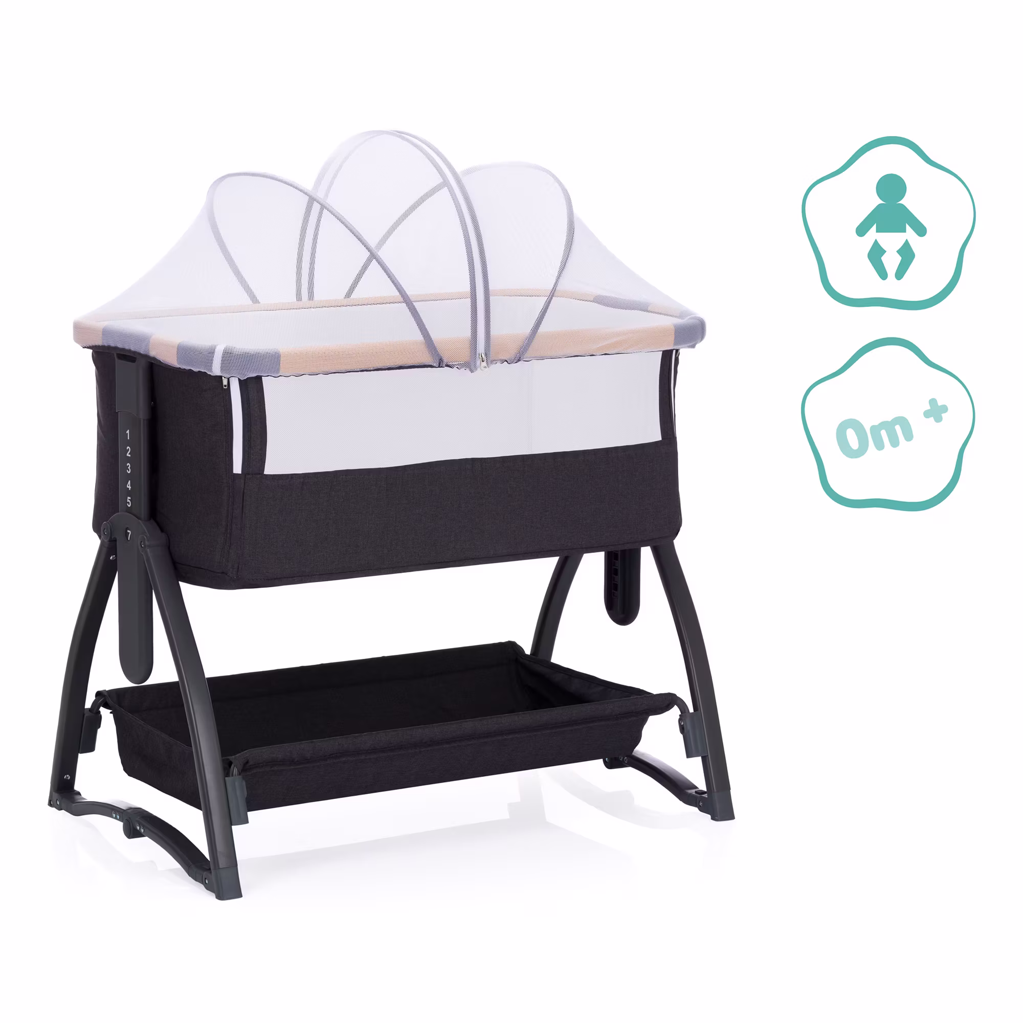 Beistellbett Scandic - Jamouz