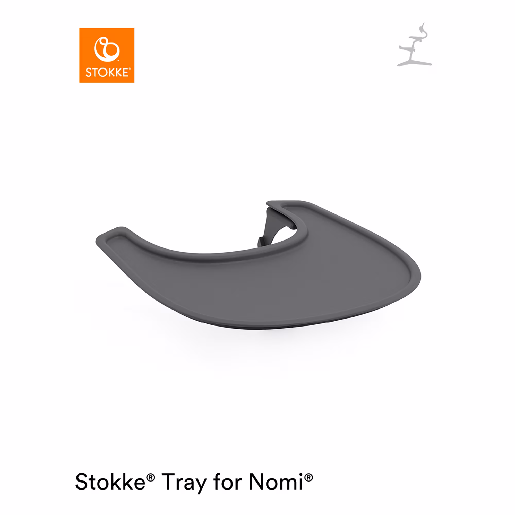 Nomi® Tray Anthracite - Jamouz