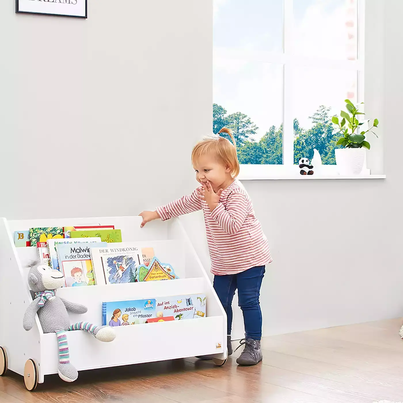 Kinder-Bücherregal Lasse - Jamouz