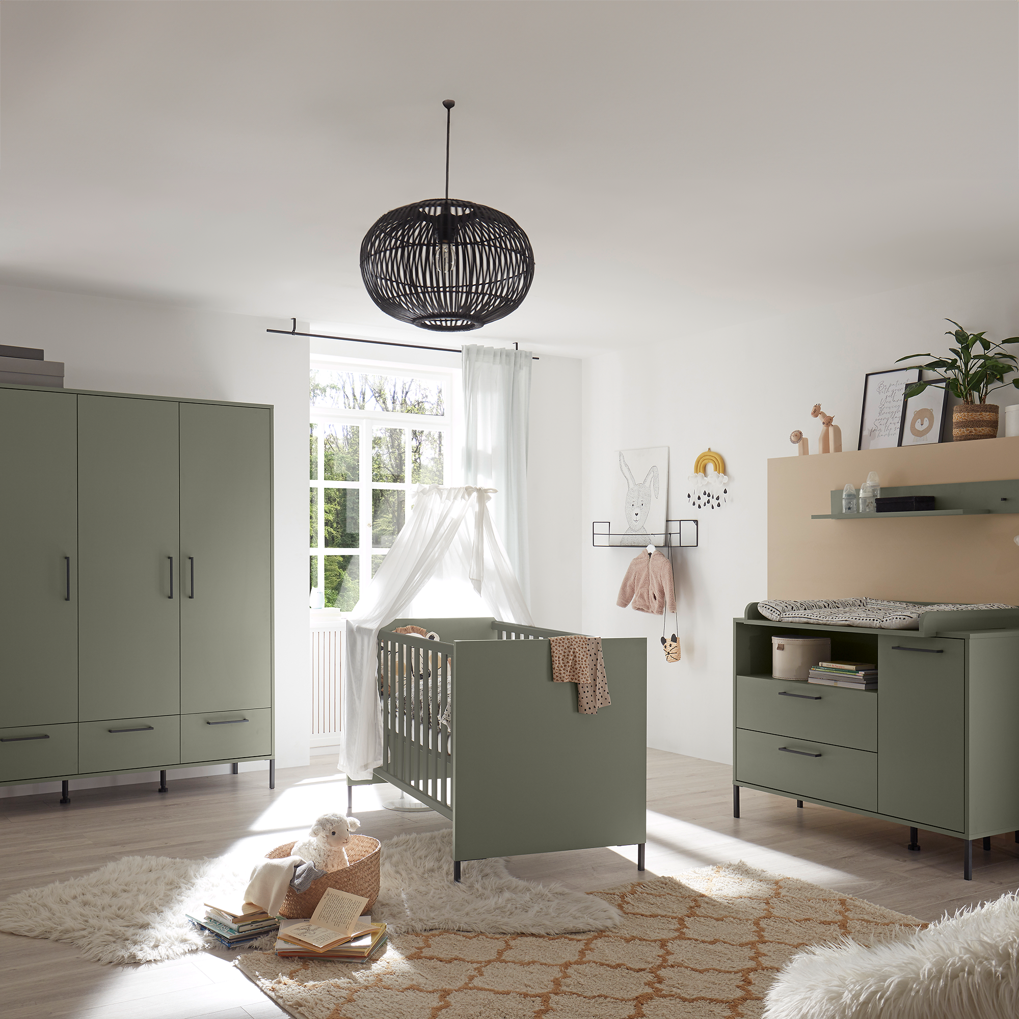 3-teiliges Babyzimmer Ole - Jamouz