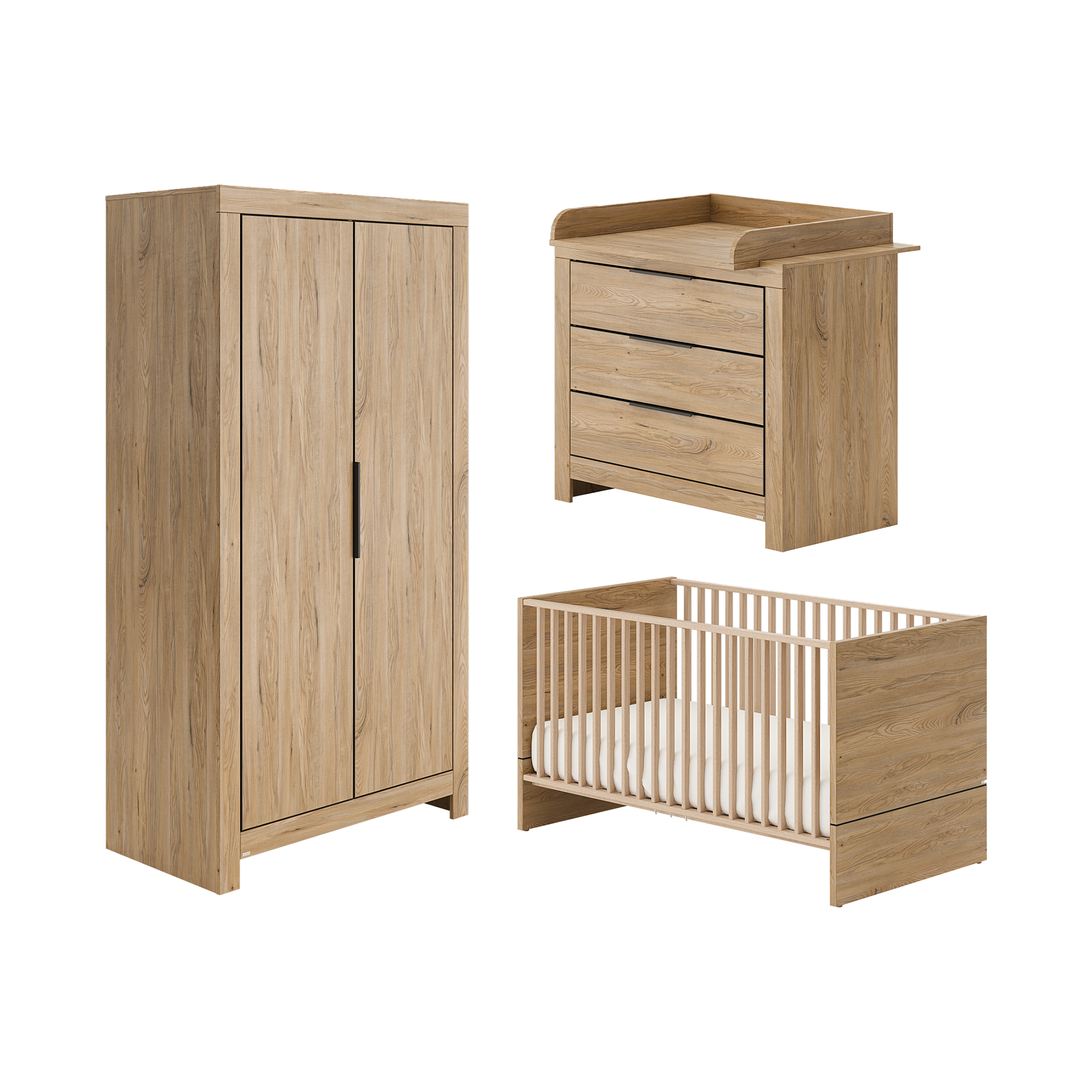 4-teiliges Babyzimmer Josie - Jamouz