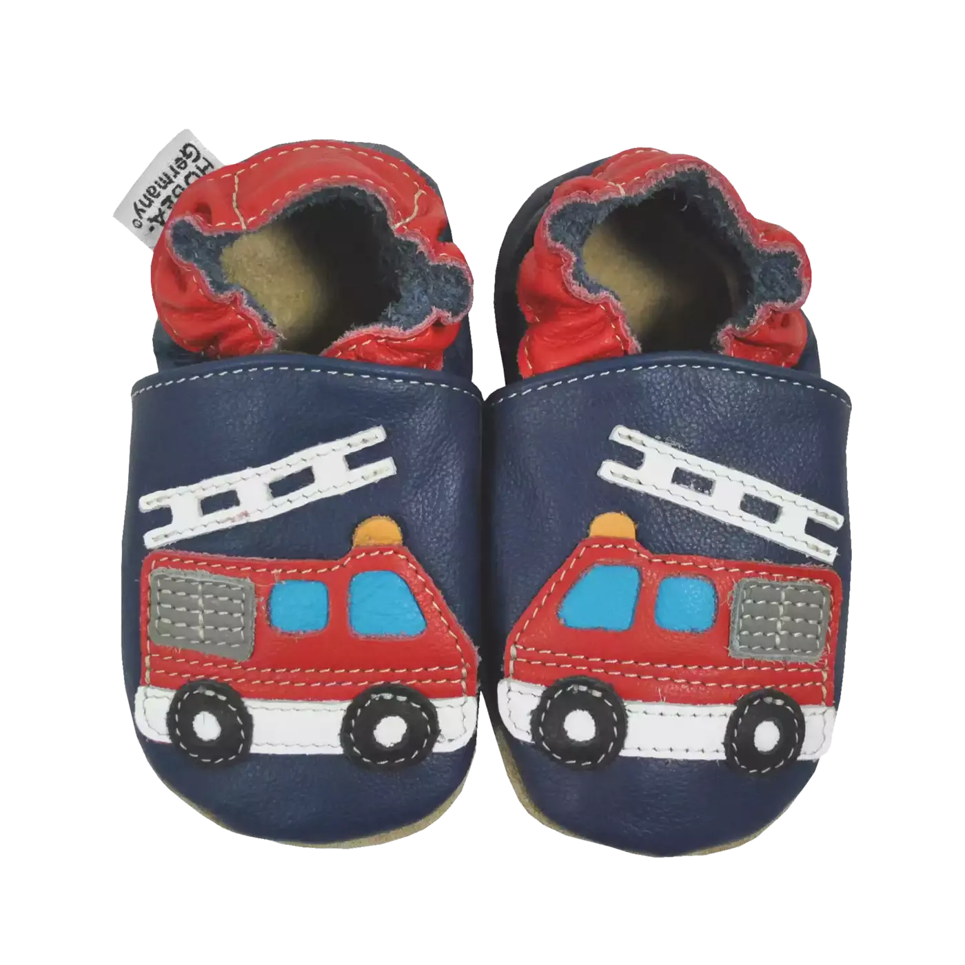 Leder-Krabbelschuhe - Jamouz