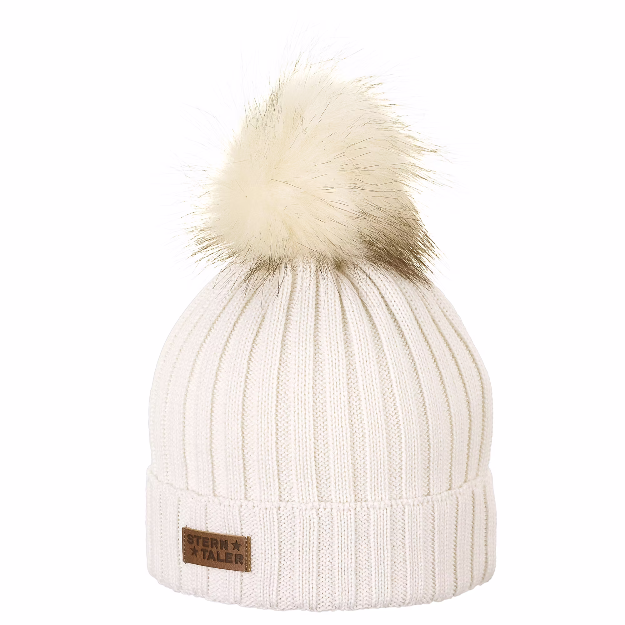 Strickmütze mit Bommel - Jamouz