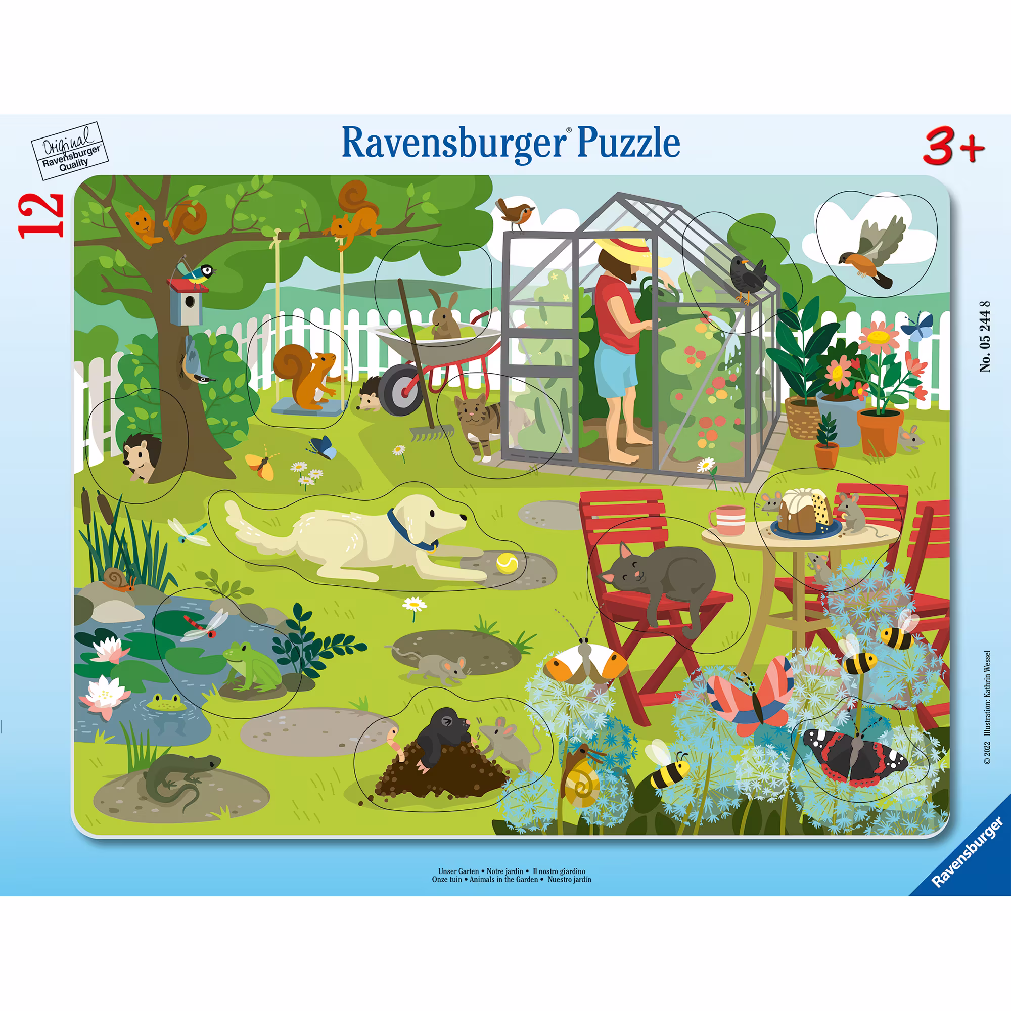 Puzzle Unser Garten - Jamouz