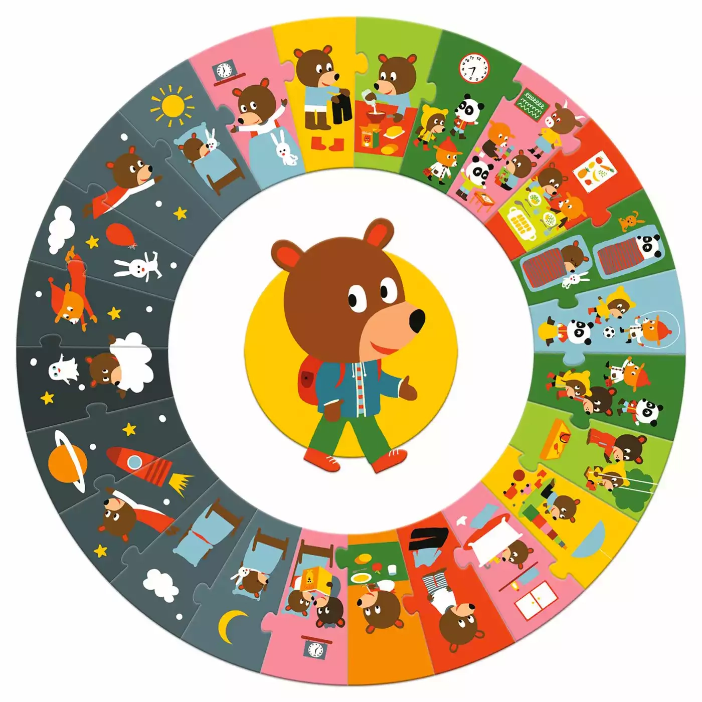 Bodenpuzzle Der Tag - Jamouz