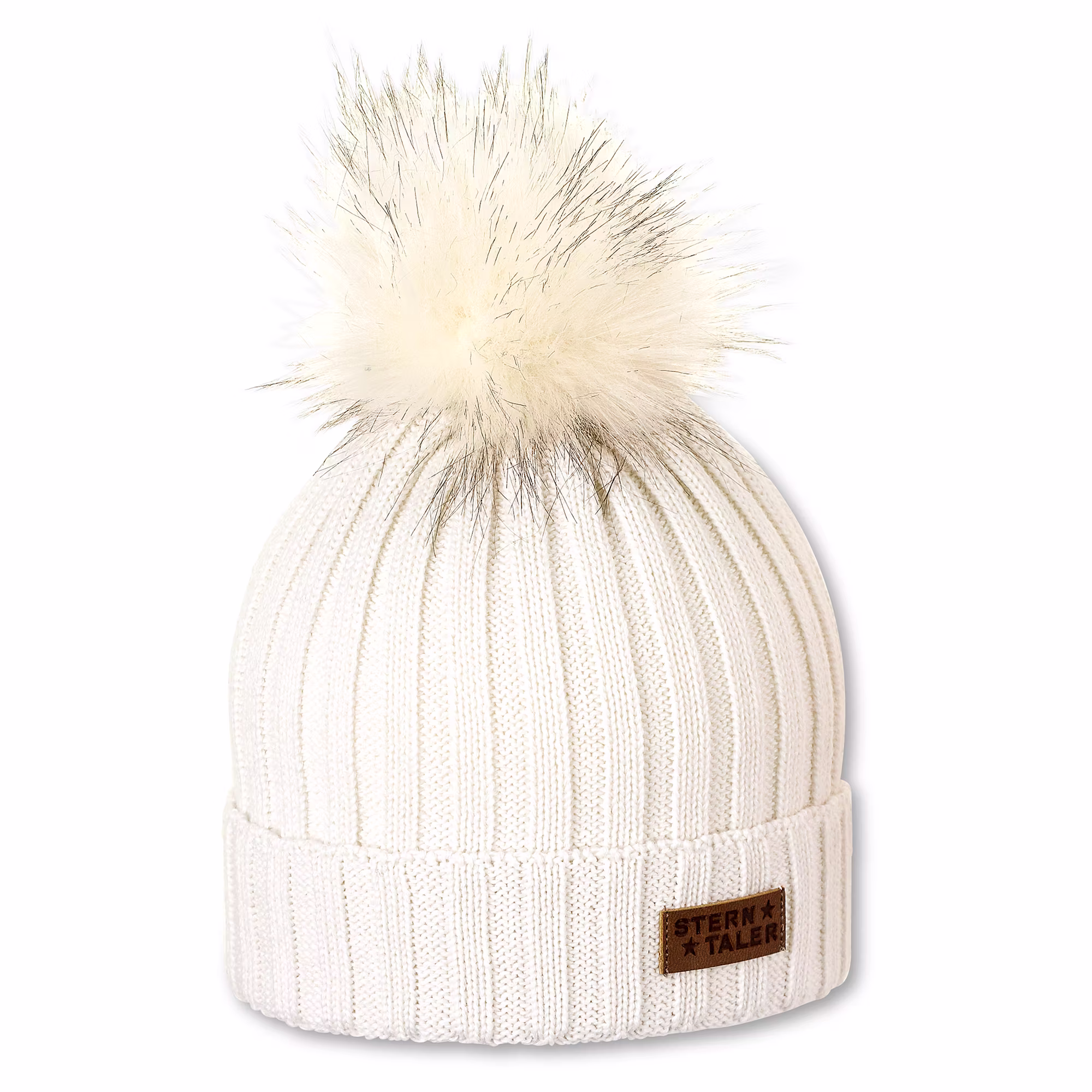 Strickmütze mit Bommel - Jamouz