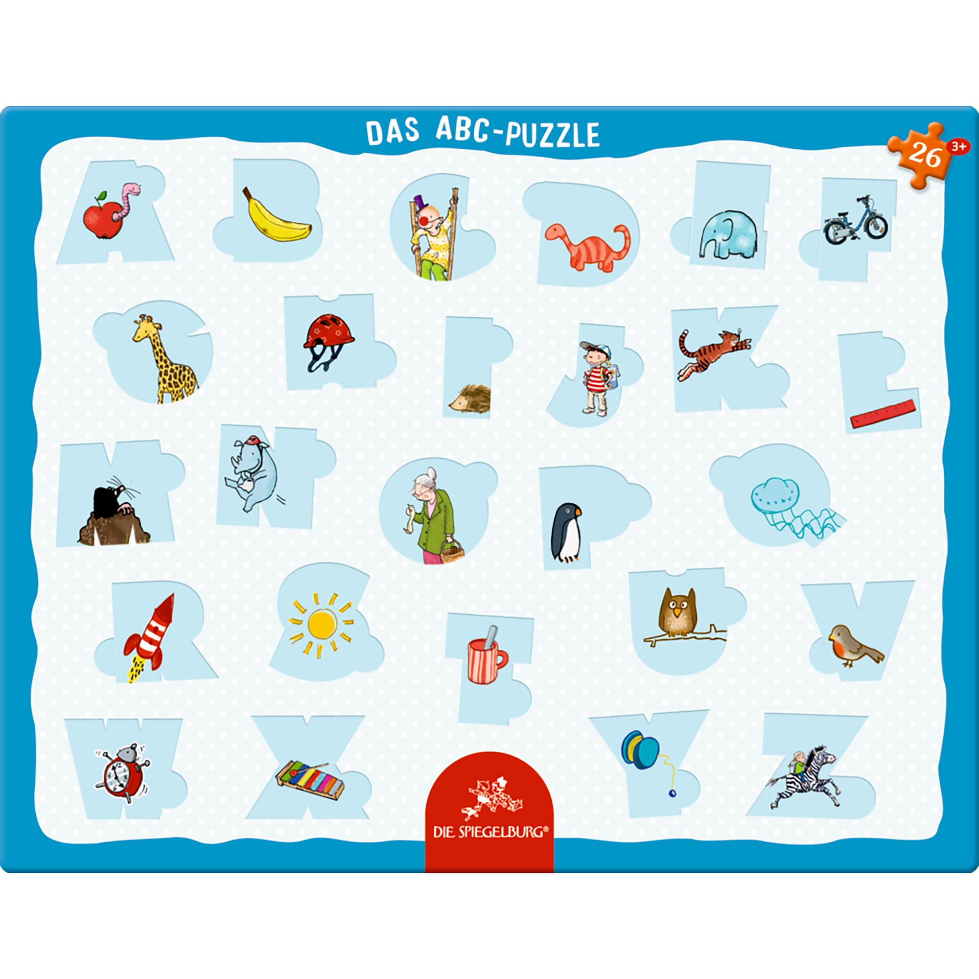Rahmenpuzzle Das ABC - Jamouz