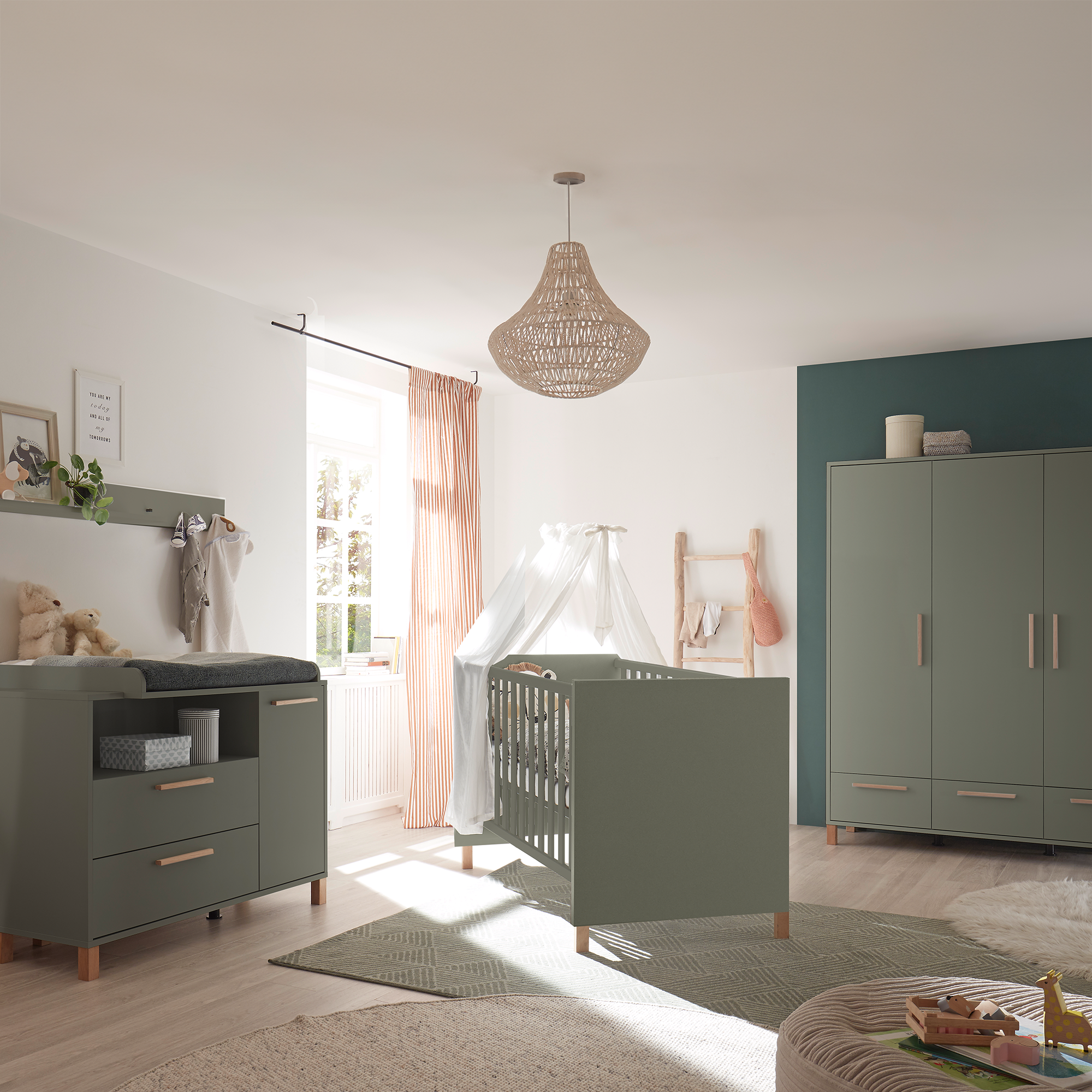 3-teiliges Babyzimmer Oli - Jamouz