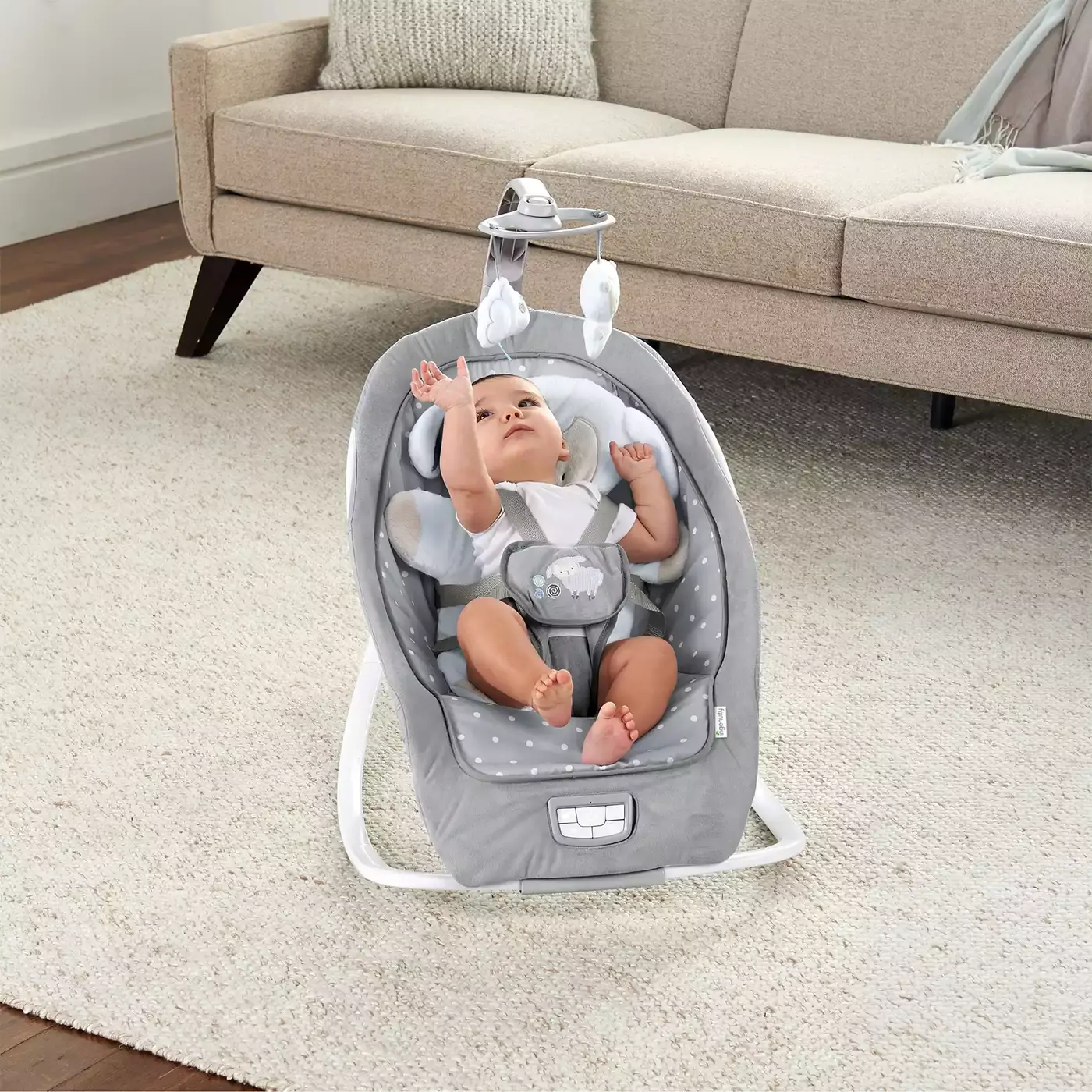 Cuddle Lamb Rocker - Jamouz