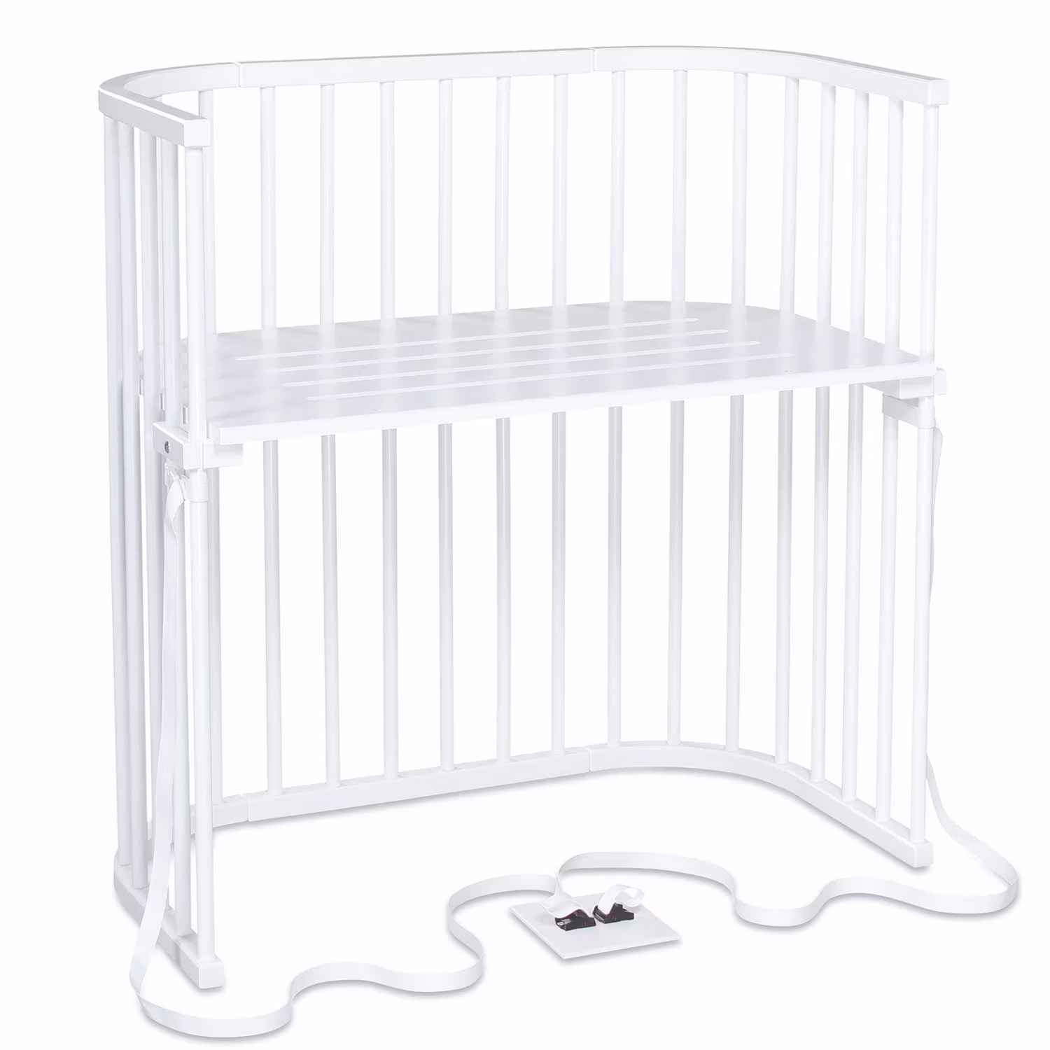 babybay Boxspring weiß - Jamouz