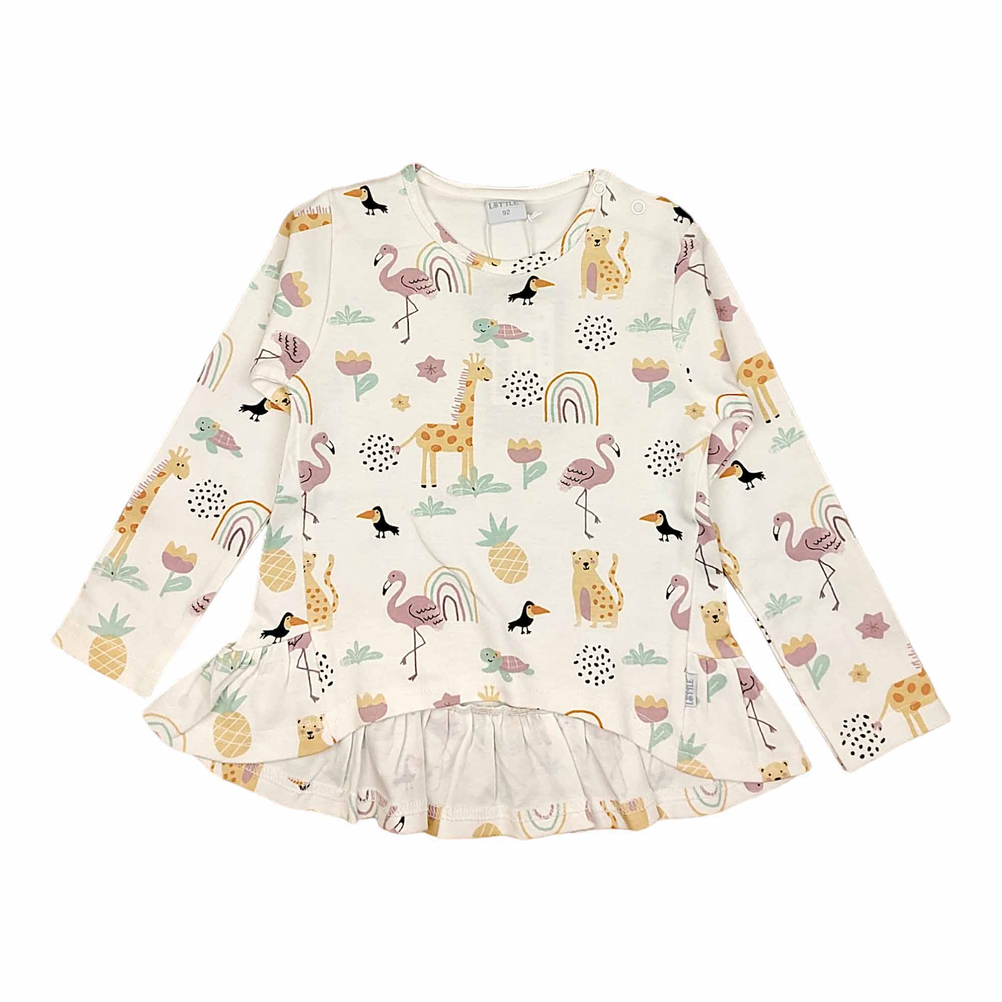 Langarmshirt Giraffe - Jamouz