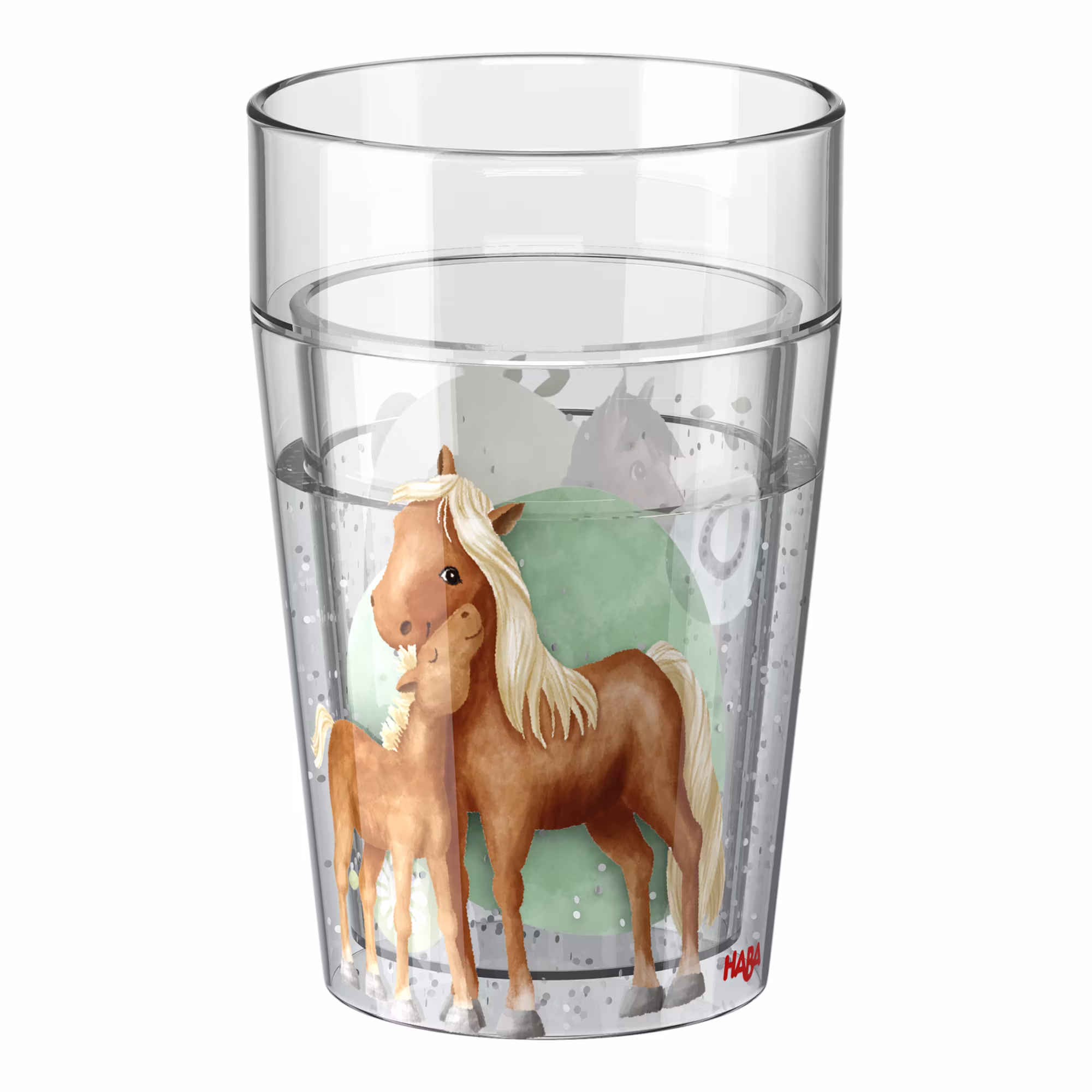 Glitzerbecher Pferde - Jamouz