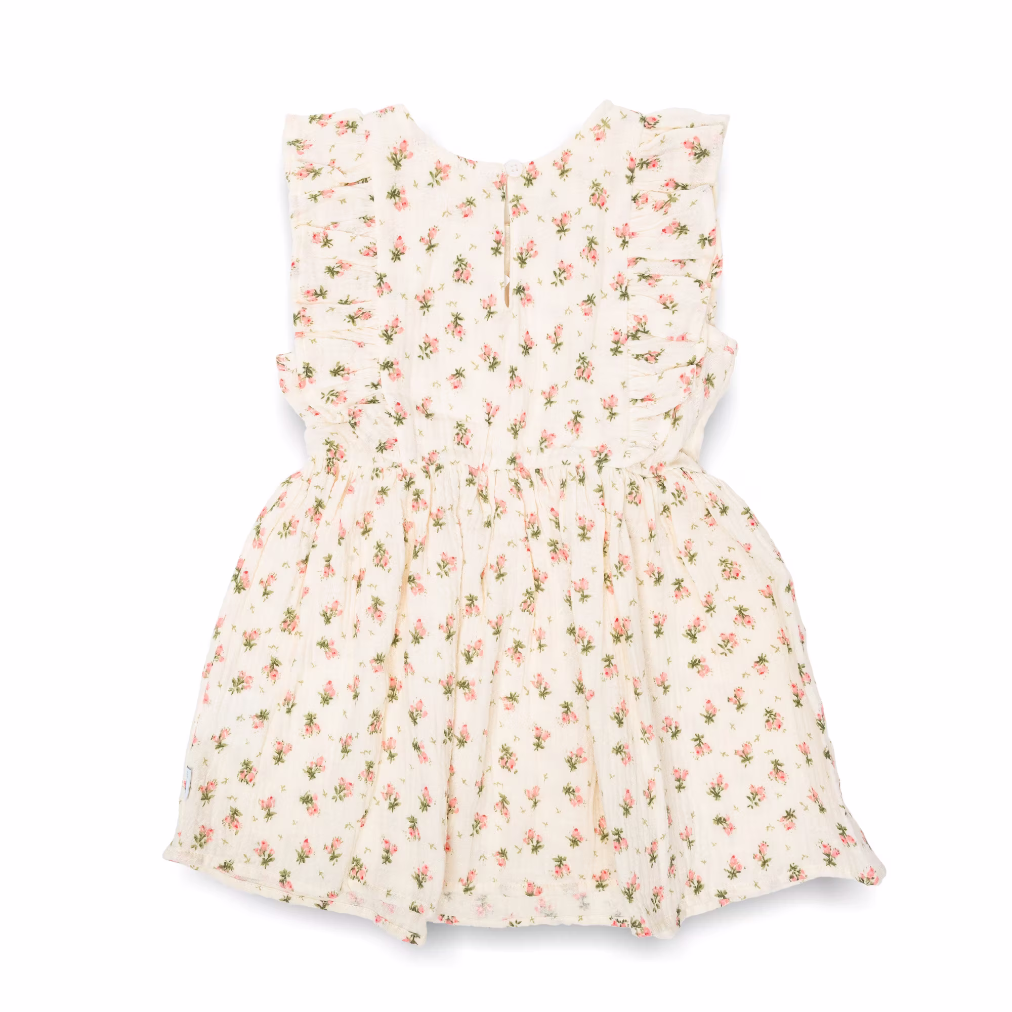 Muslin-Kleid Blumen - Jamouz