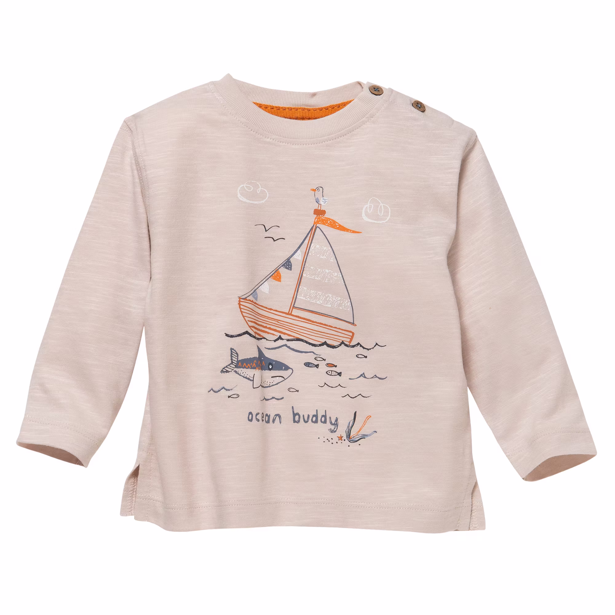 Langarmshirt Segelboot - Jamouz