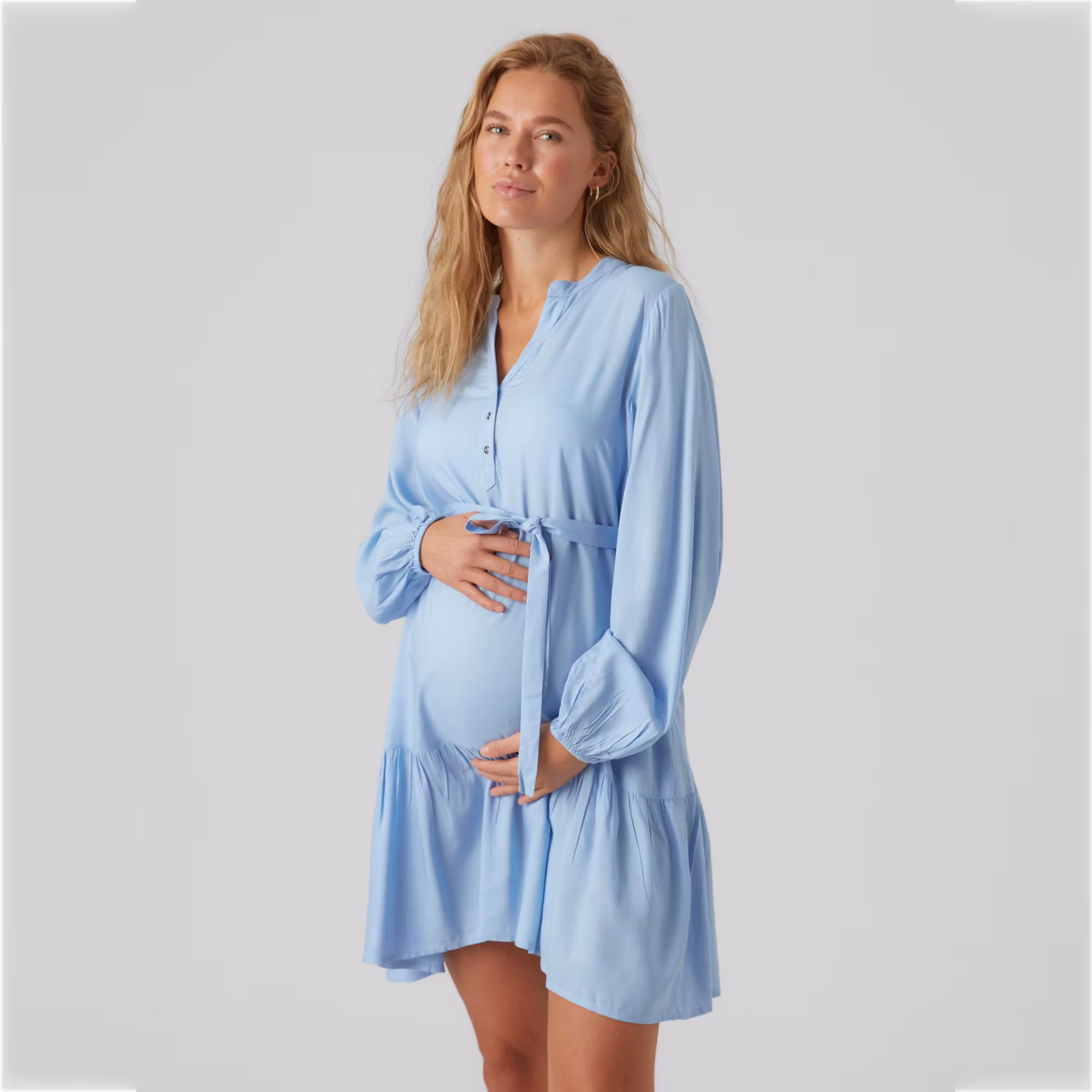 Kleid Della Robbia Blue - Jamouz