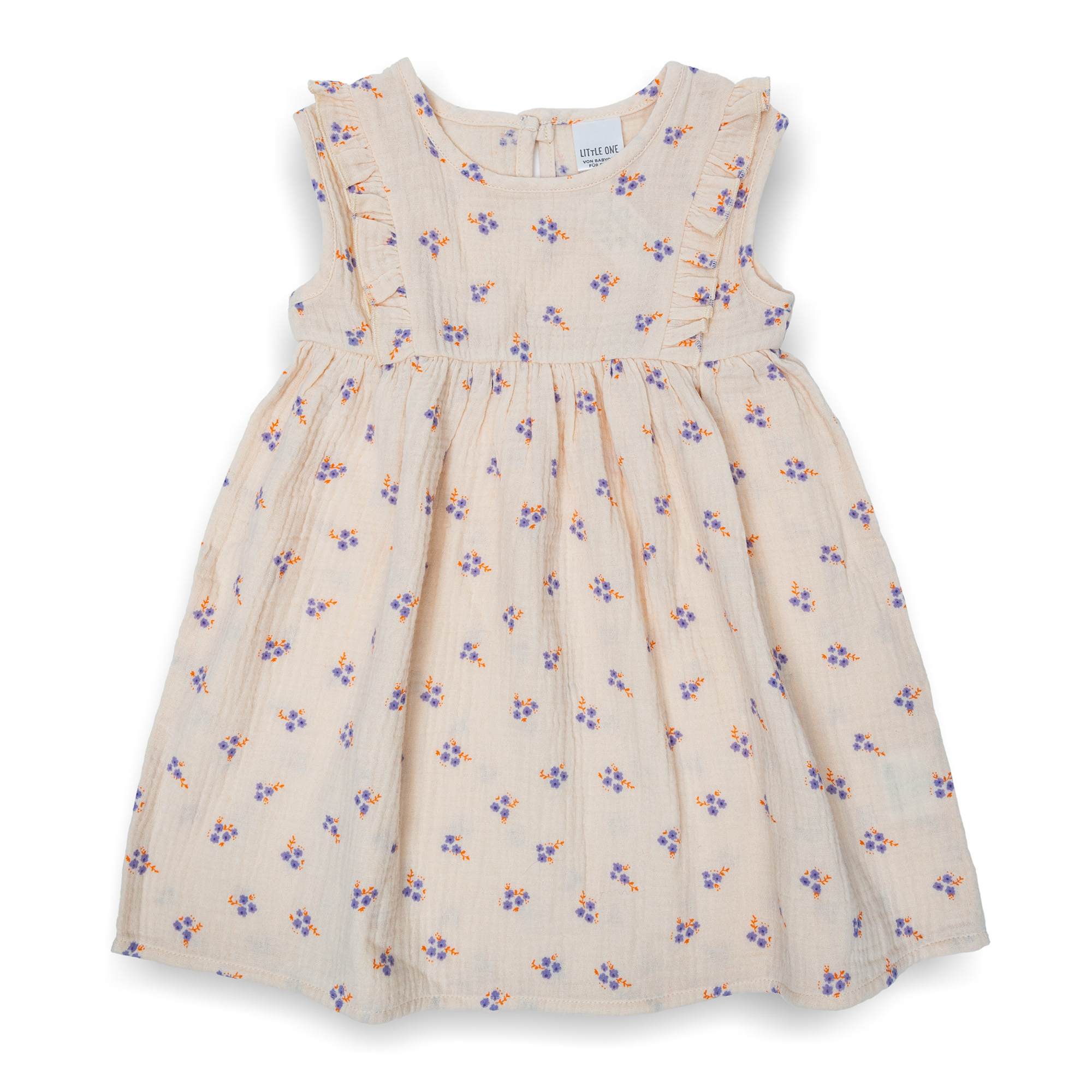 Muslin-Kleid Blumen - Jamouz