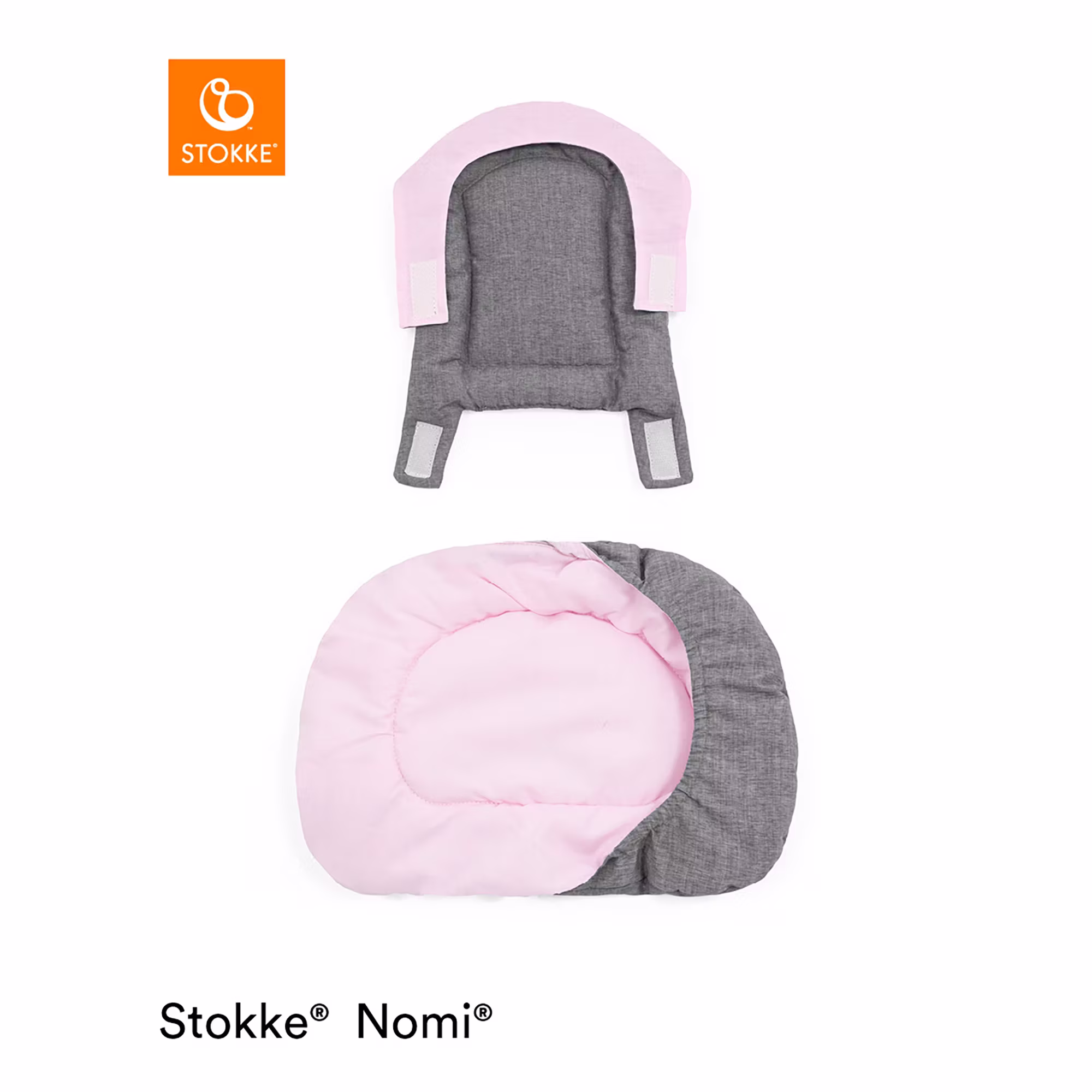 Nomi® Kissen Grey/ Pink - Jamouz