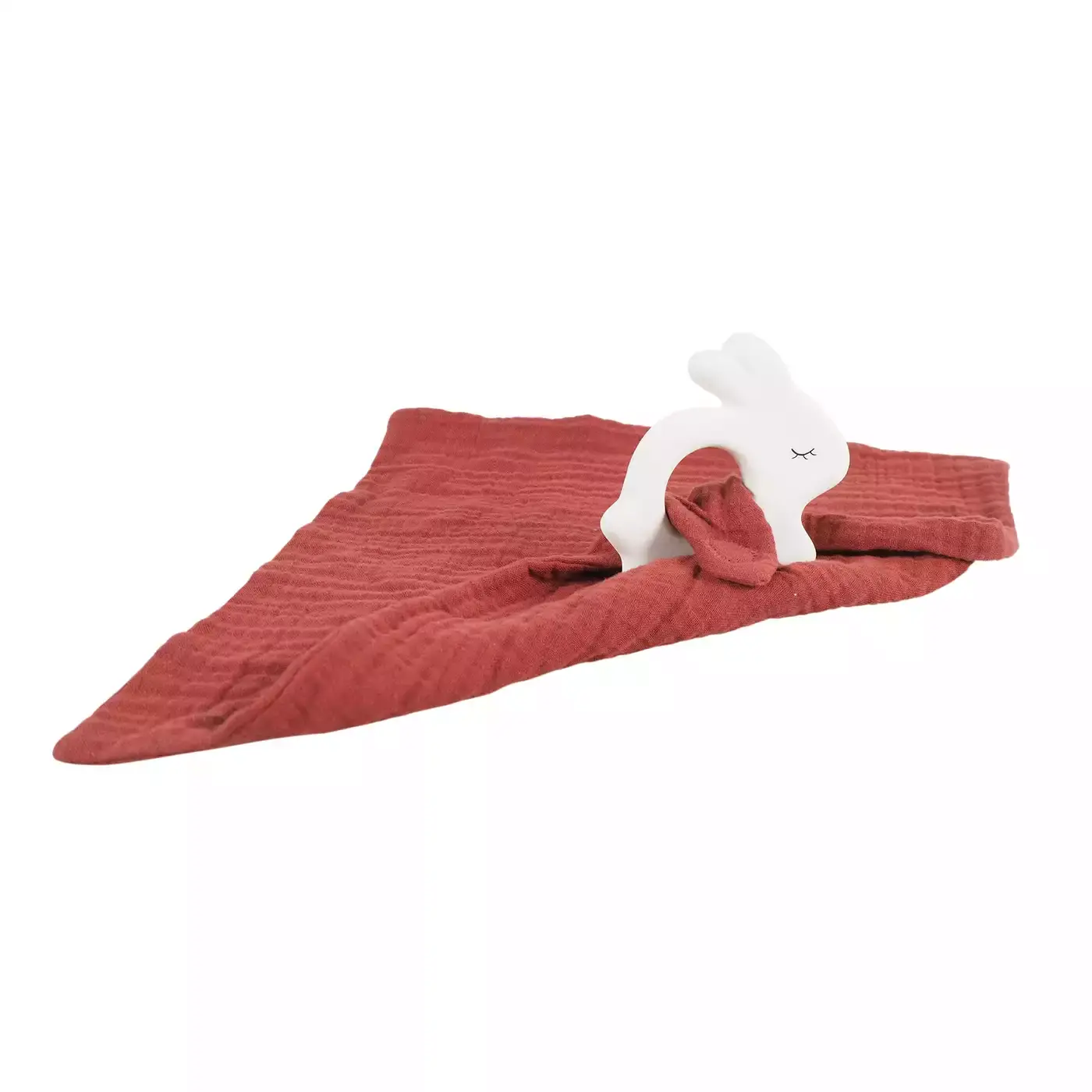 Beißring mit Tuch Hase - Jamouz