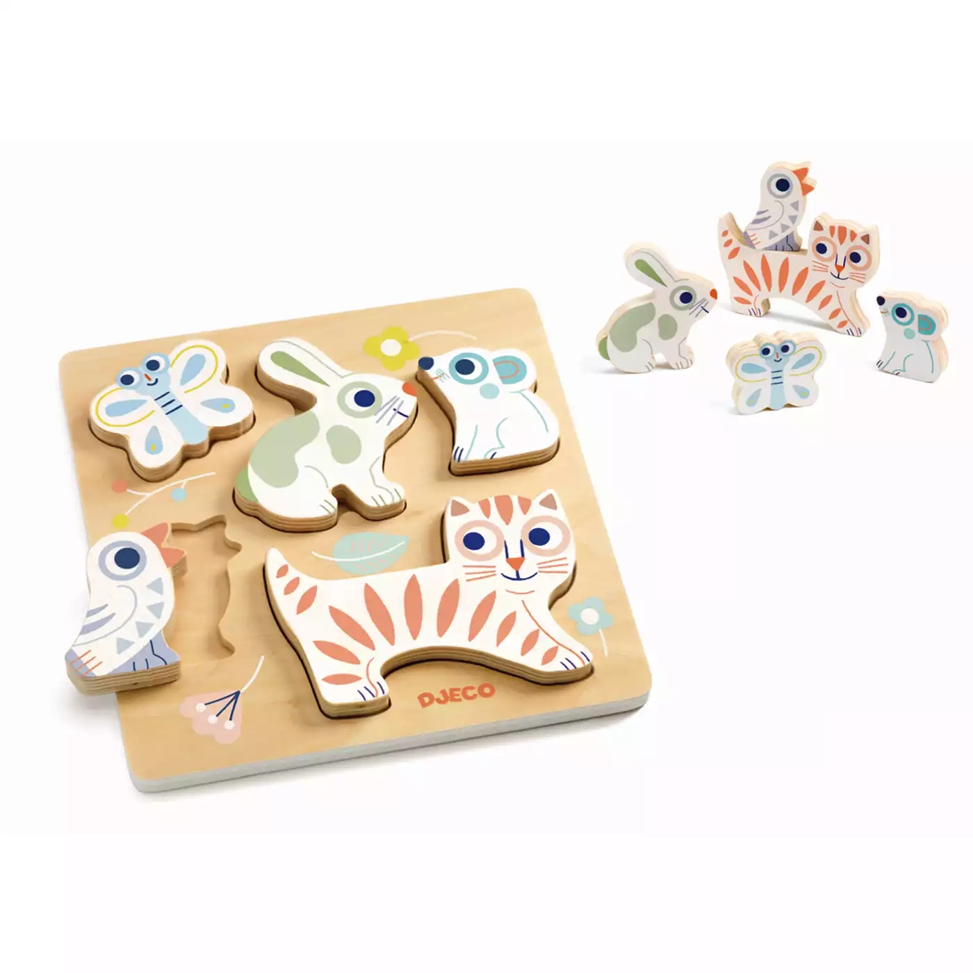 Puzzle BabyAnimali - Jamouz
