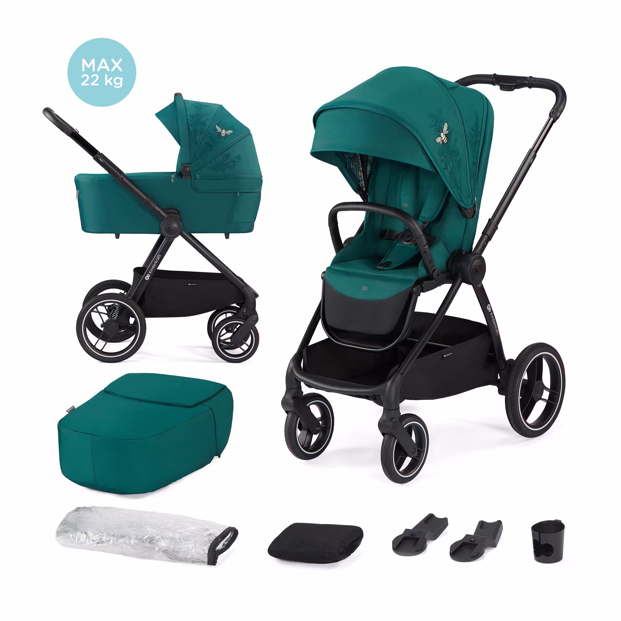 Nea 2in1 Deep Grey - Jamouz