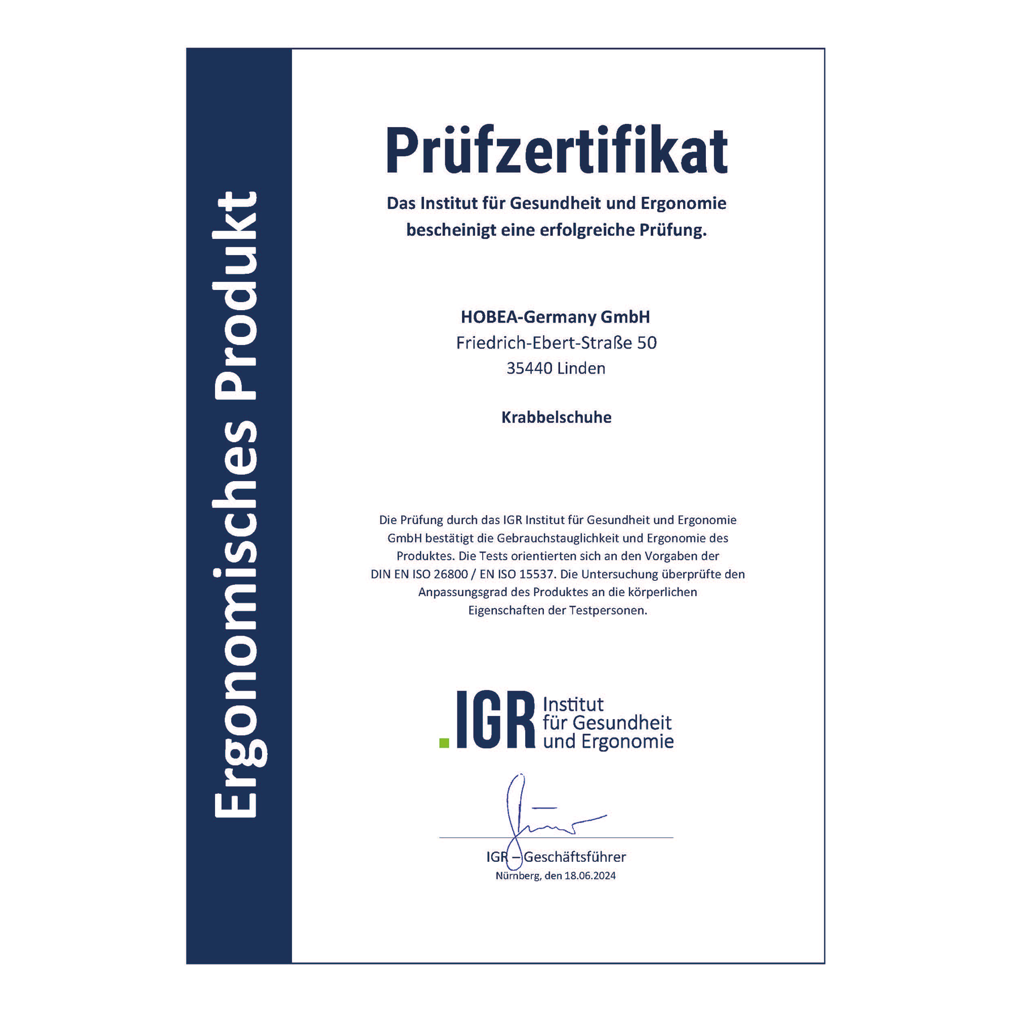 Leder-Krabbelschuhe - Jamouz